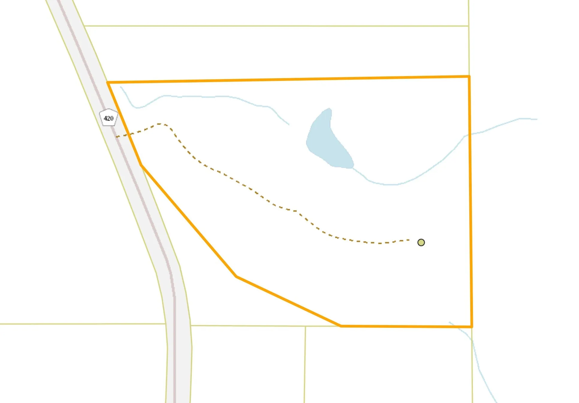 Map / location of property area