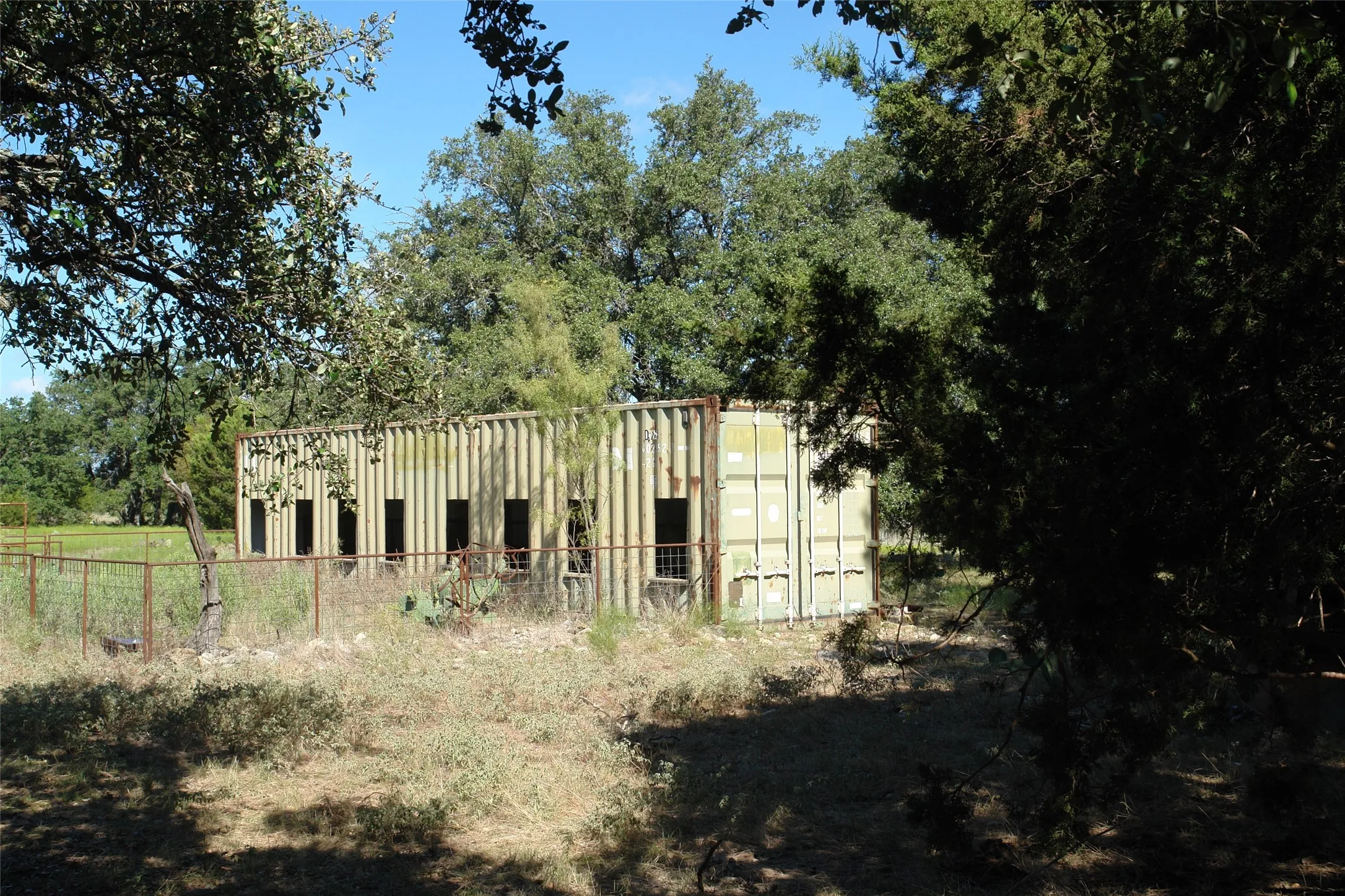 View of outdoor structure