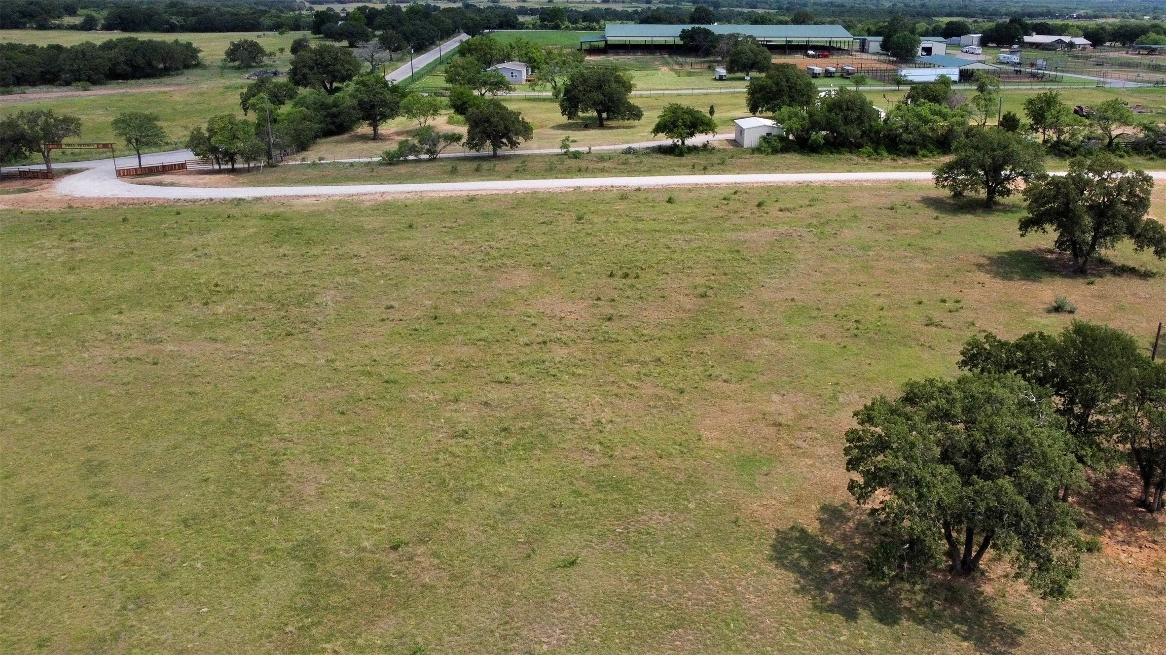 Bird's eye view featuring a rural view