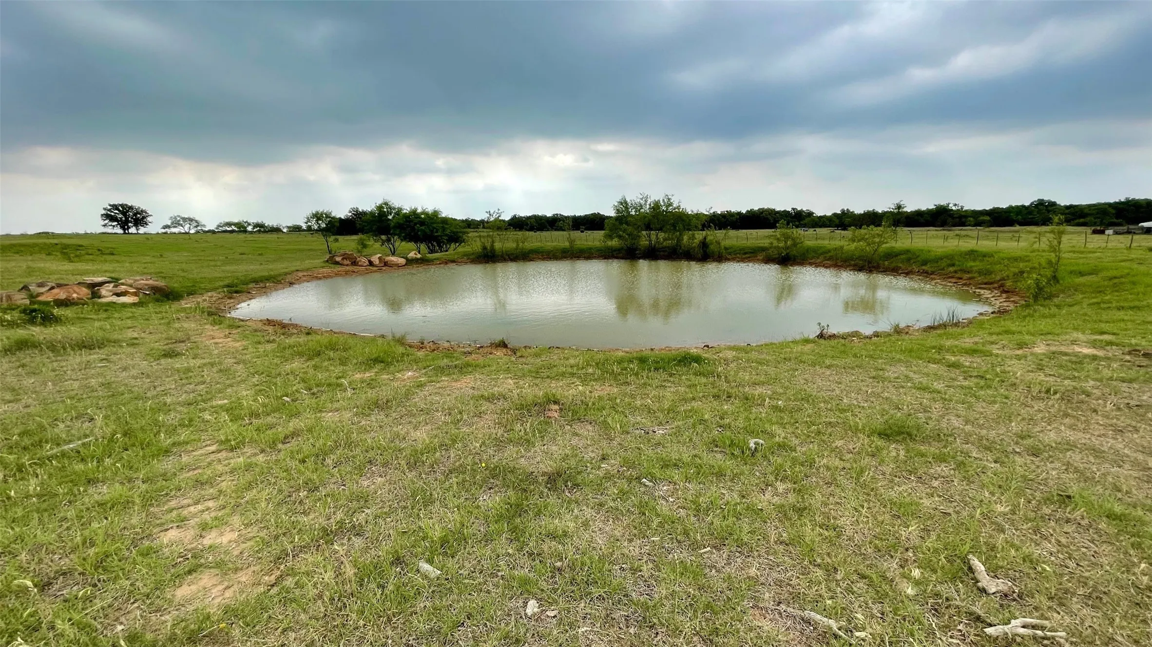 Water view featuring a rural view