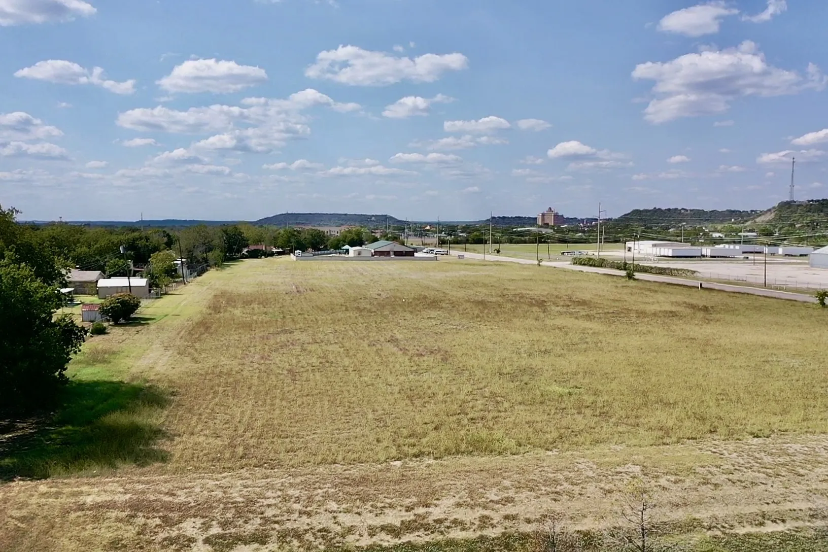 Another view from the E-SE corner of the property with Baker Hotel in view