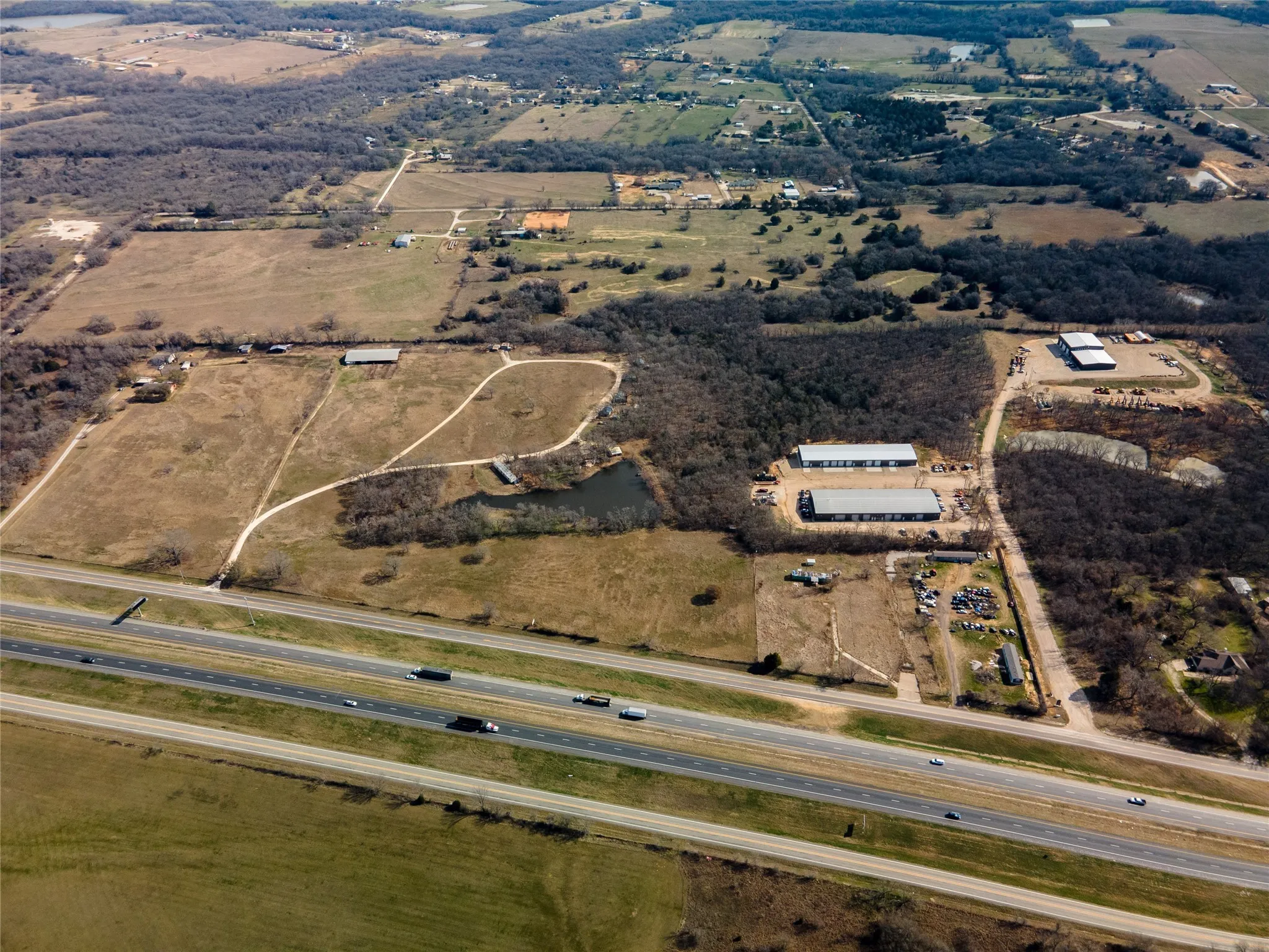 Drone / aerial view