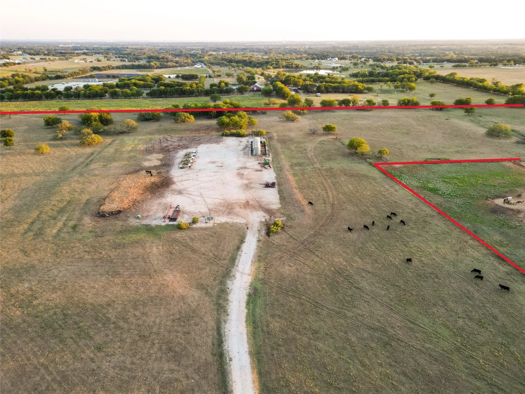 Aerial view featuring a rural view