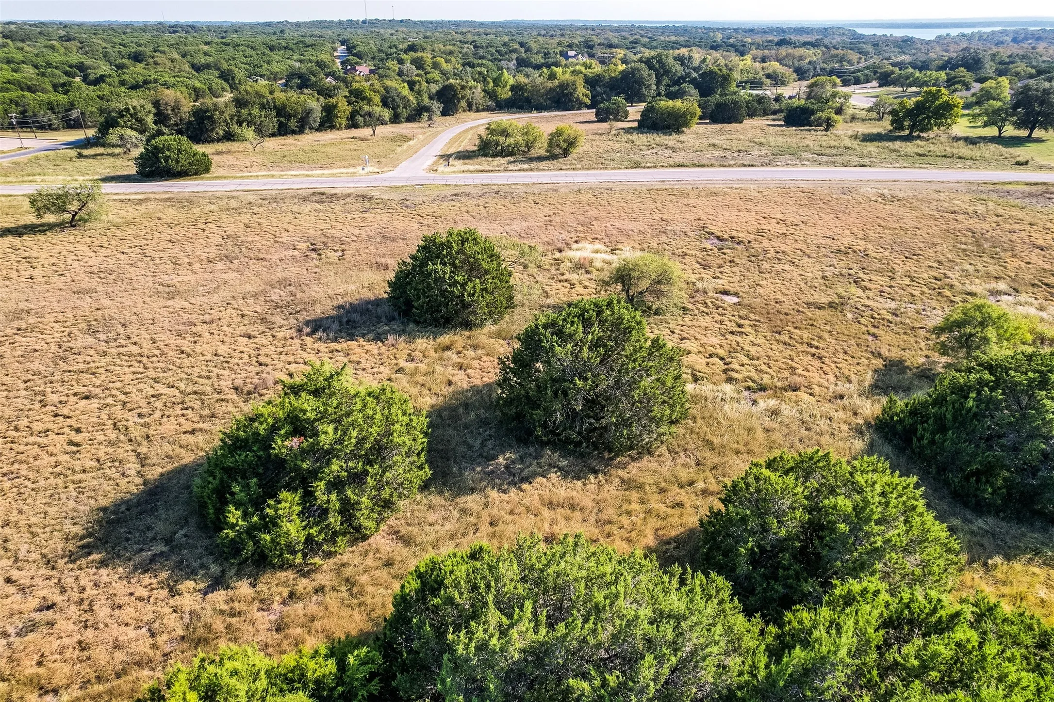 Drone / aerial view with a rural view