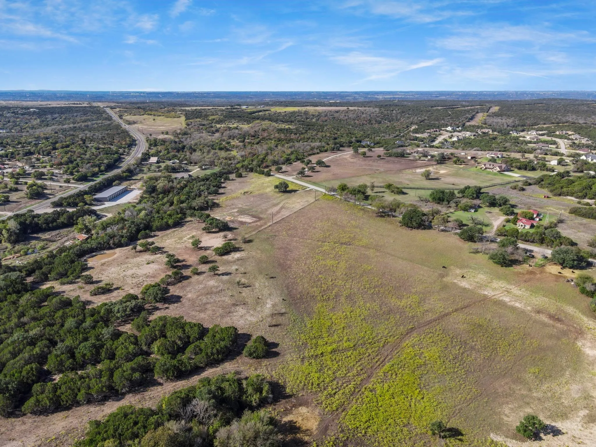 Drone / aerial view
