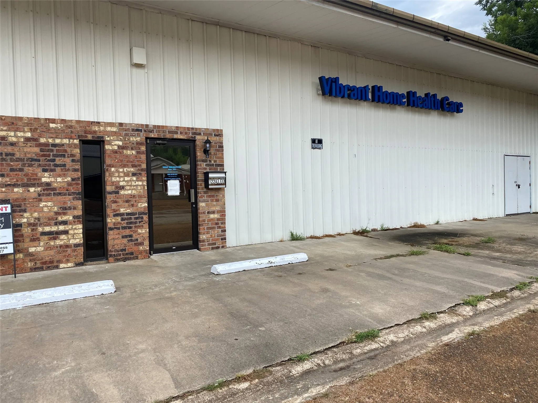 View of exterior entry