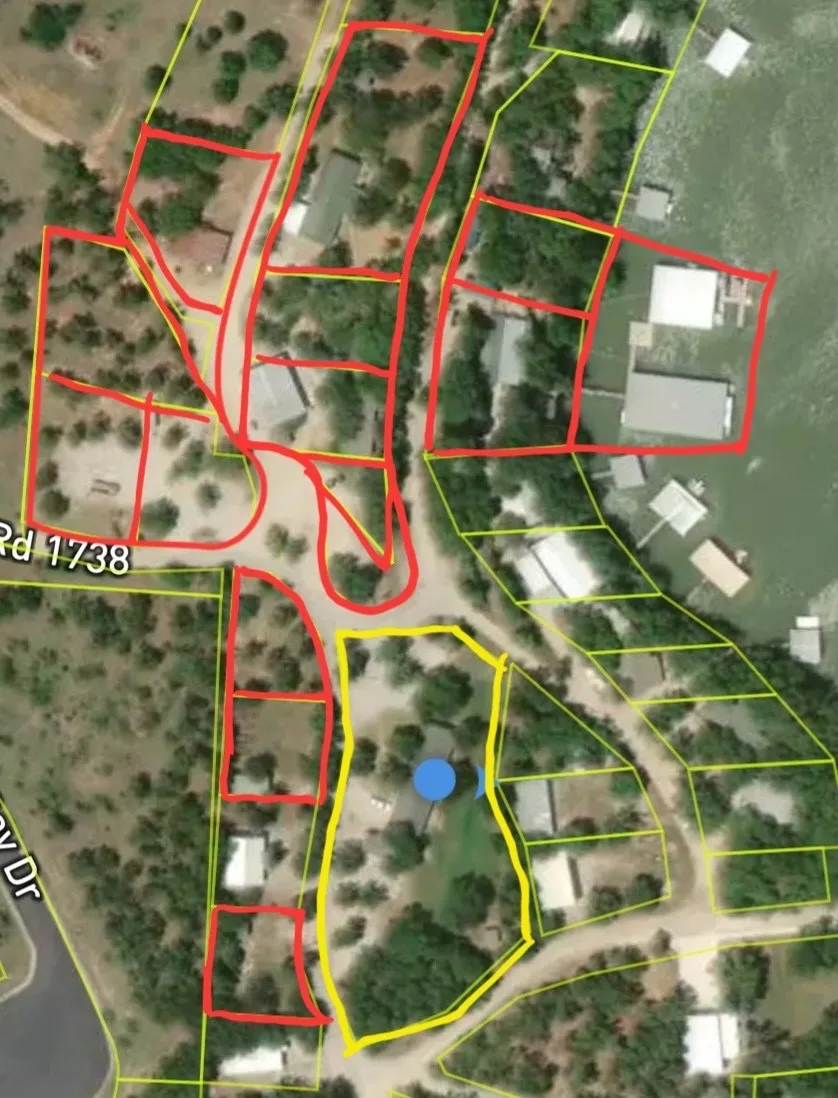 Map of property location with property parcel outlined
