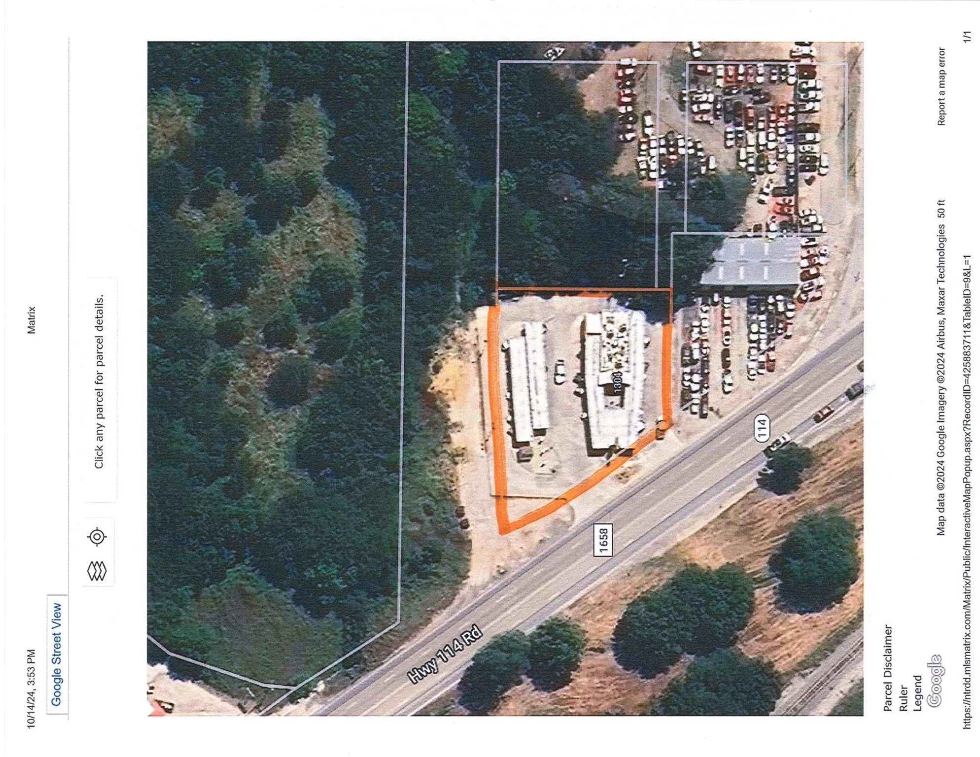 Map location