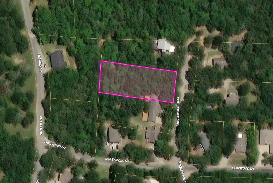 Aerial Survey. Illustrating the property boundaries and surrounding area