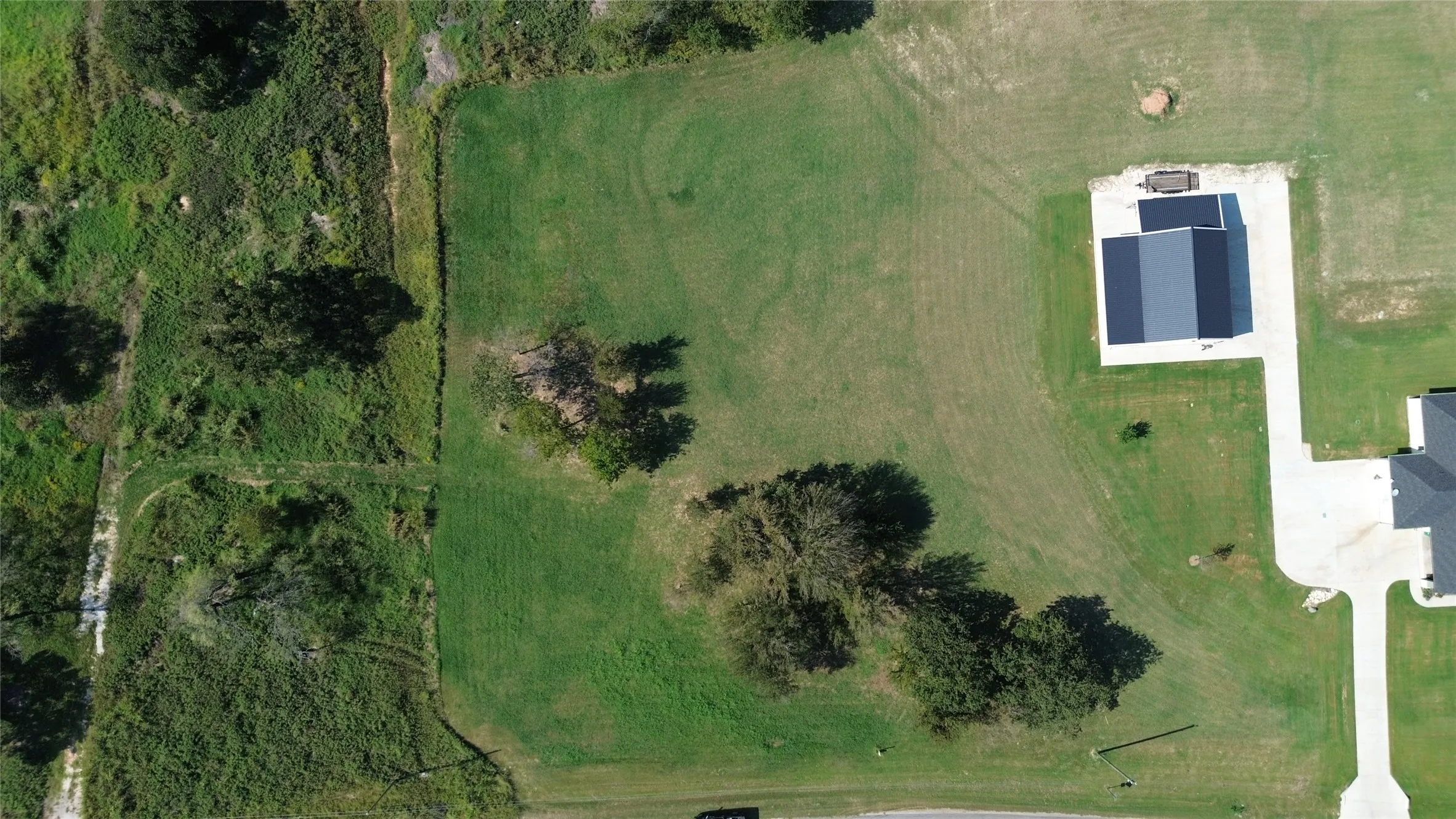 Aerial view featuring a rural view