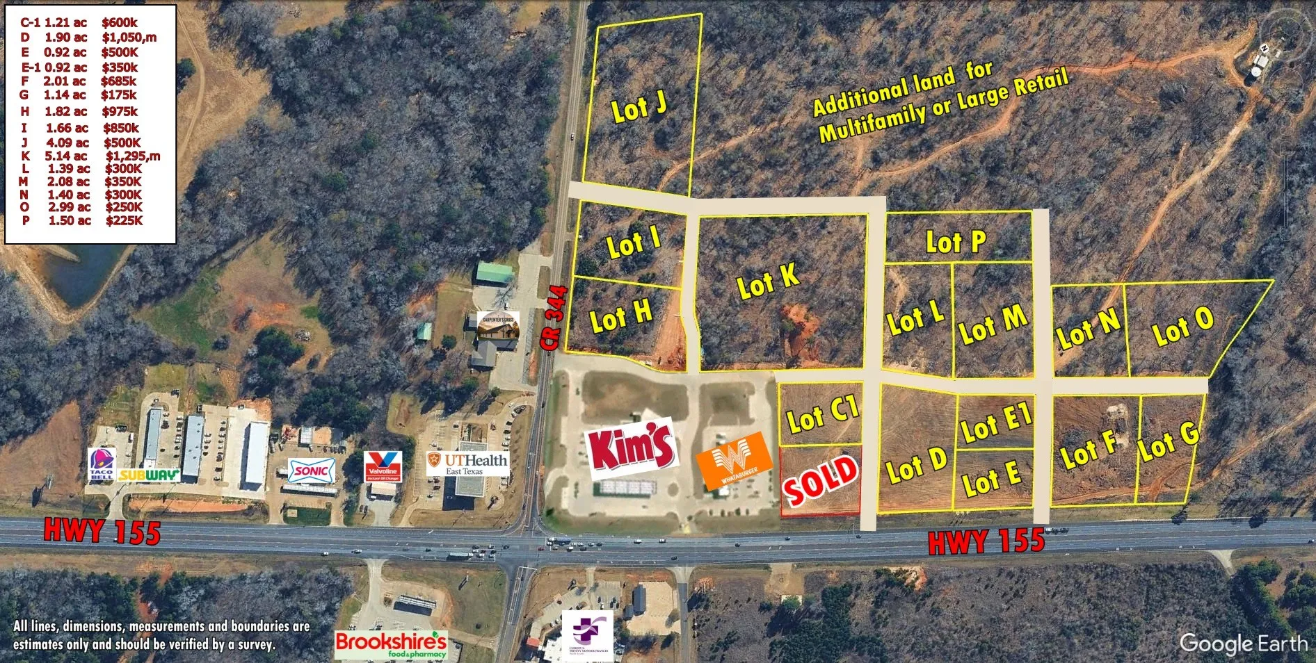 Unimproved Land For Sale in Smith County , 20175 S Hwy 155 LOT C1, Flint, Texas 75762, 0, 0, Garage spaces, 0 Sqft, built in 0, Unknown, mls#20774236, Real Estate Agent in Flint, Homes For Sale in Smith county, Homes For Sale in Flint, Realtor in Flint Texas, Real Estate Brokerage Independent Realty Texas, Luminita Cordes Realtor