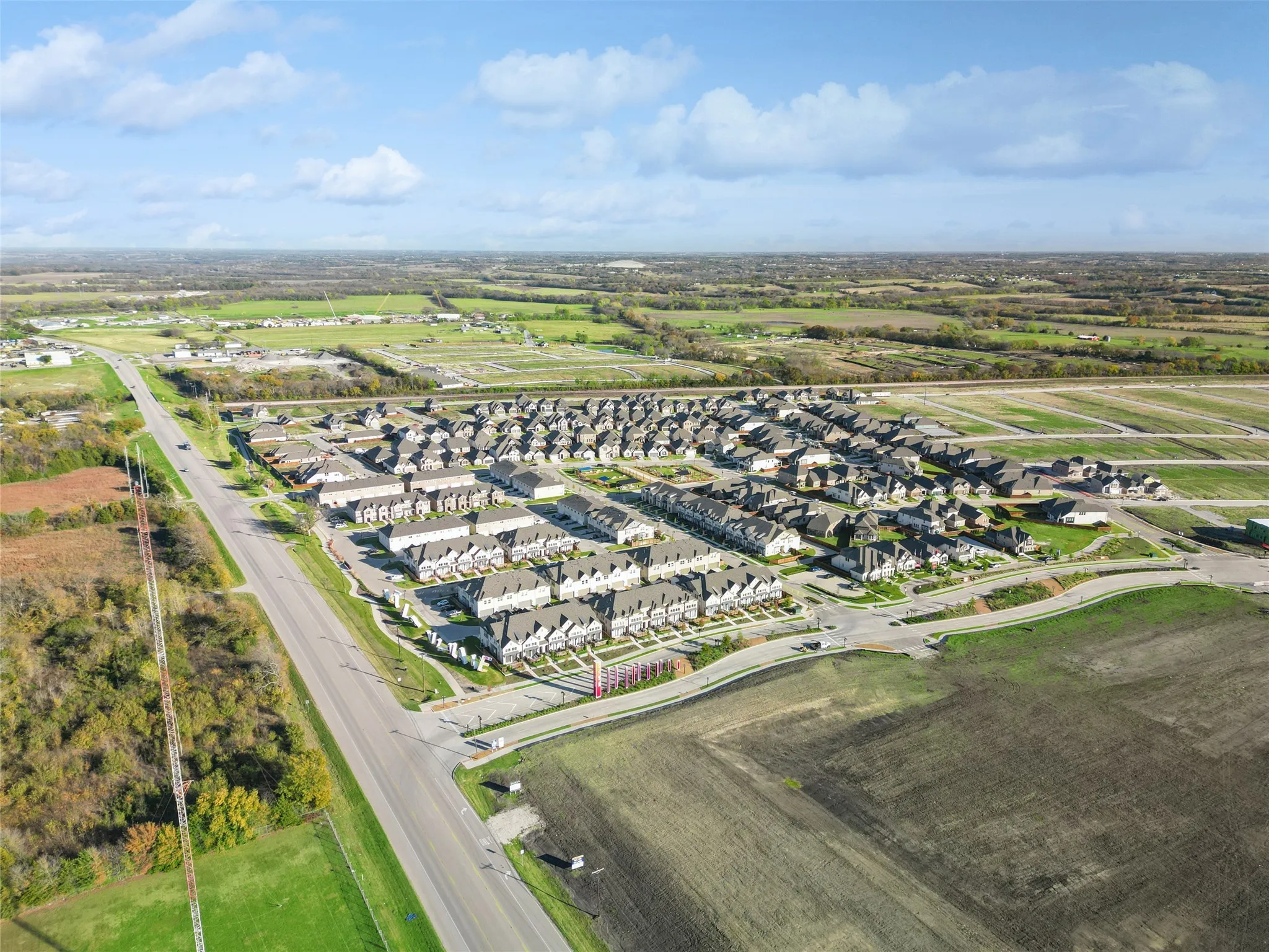 Drone / aerial view