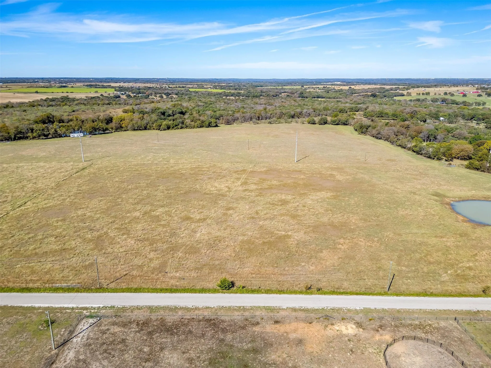 Drone / aerial view featuring a rural view
