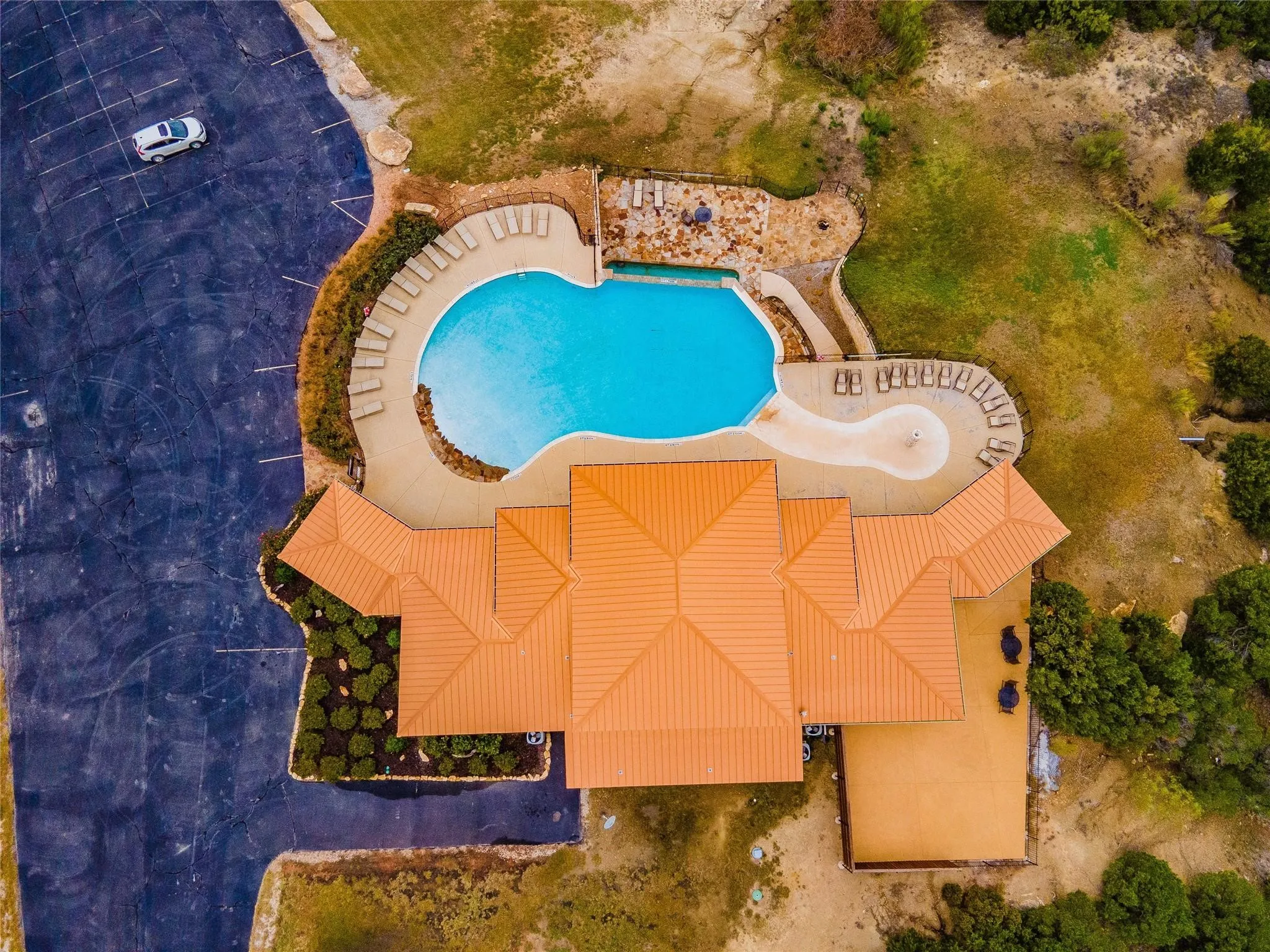 View of swimming pool