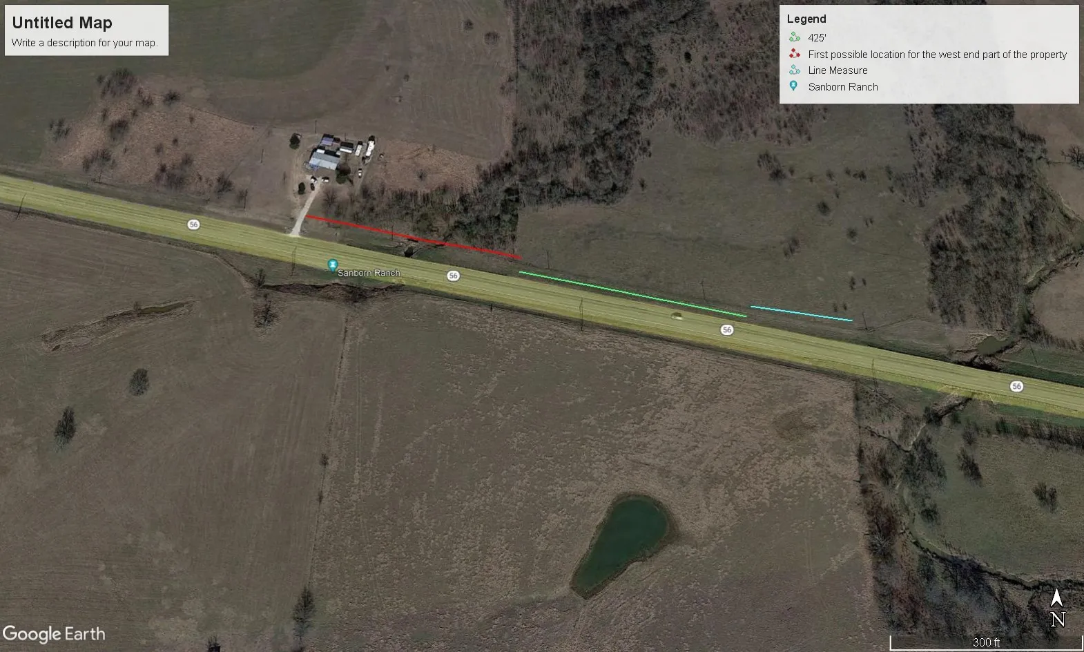 TXDOT - Blue Line -is Right of Way