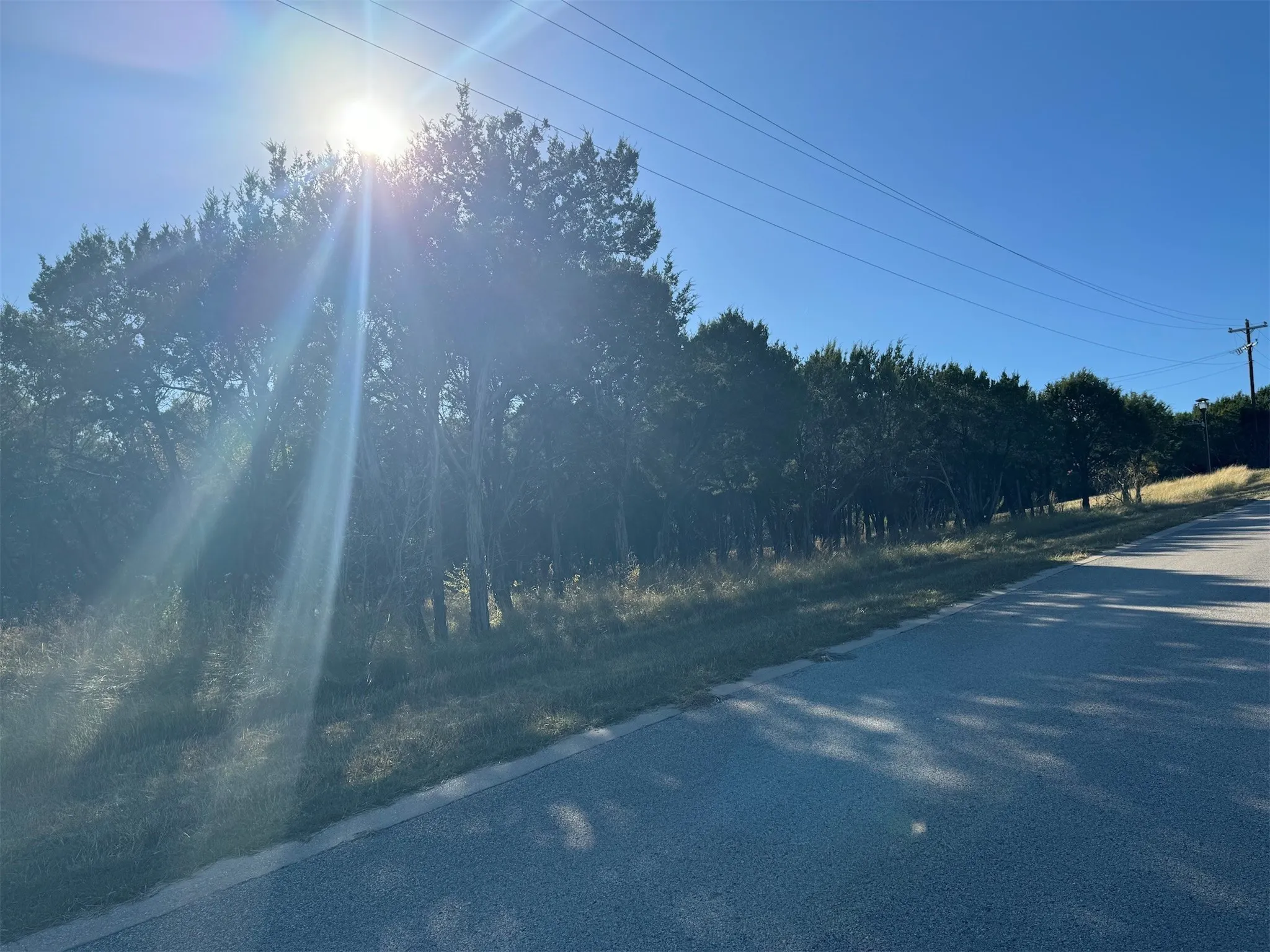 View of road