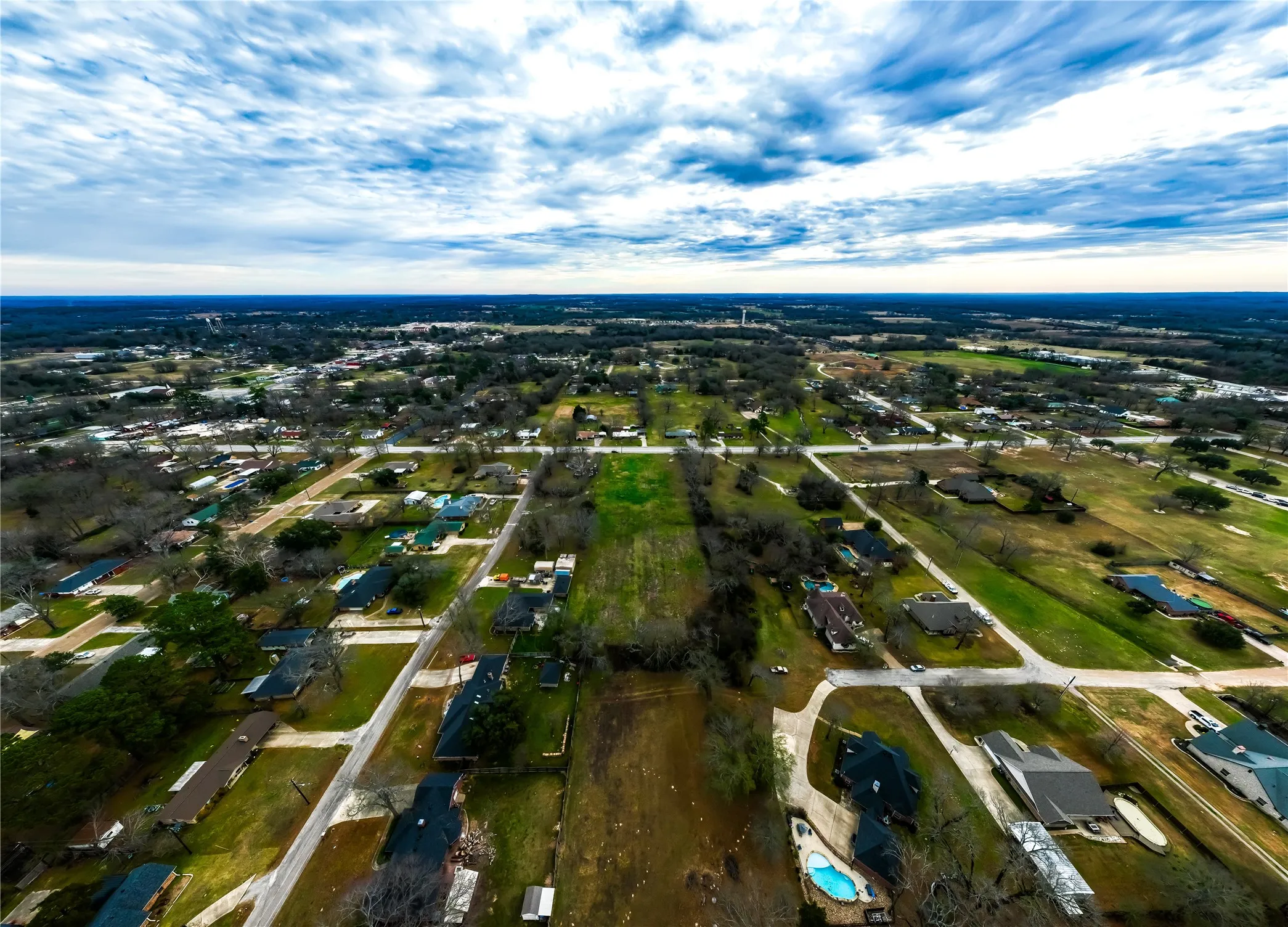 Drone / aerial view
