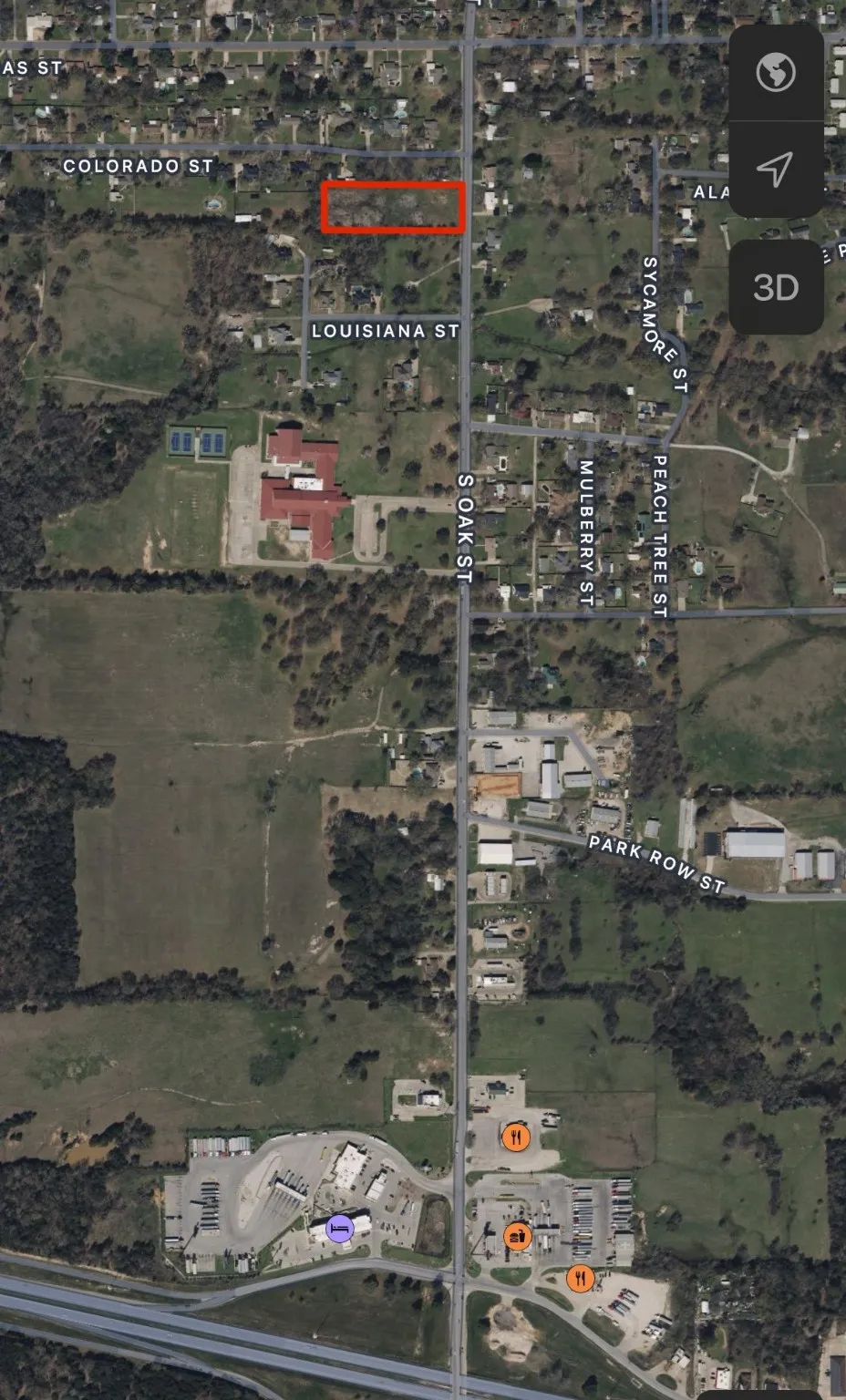 Map location