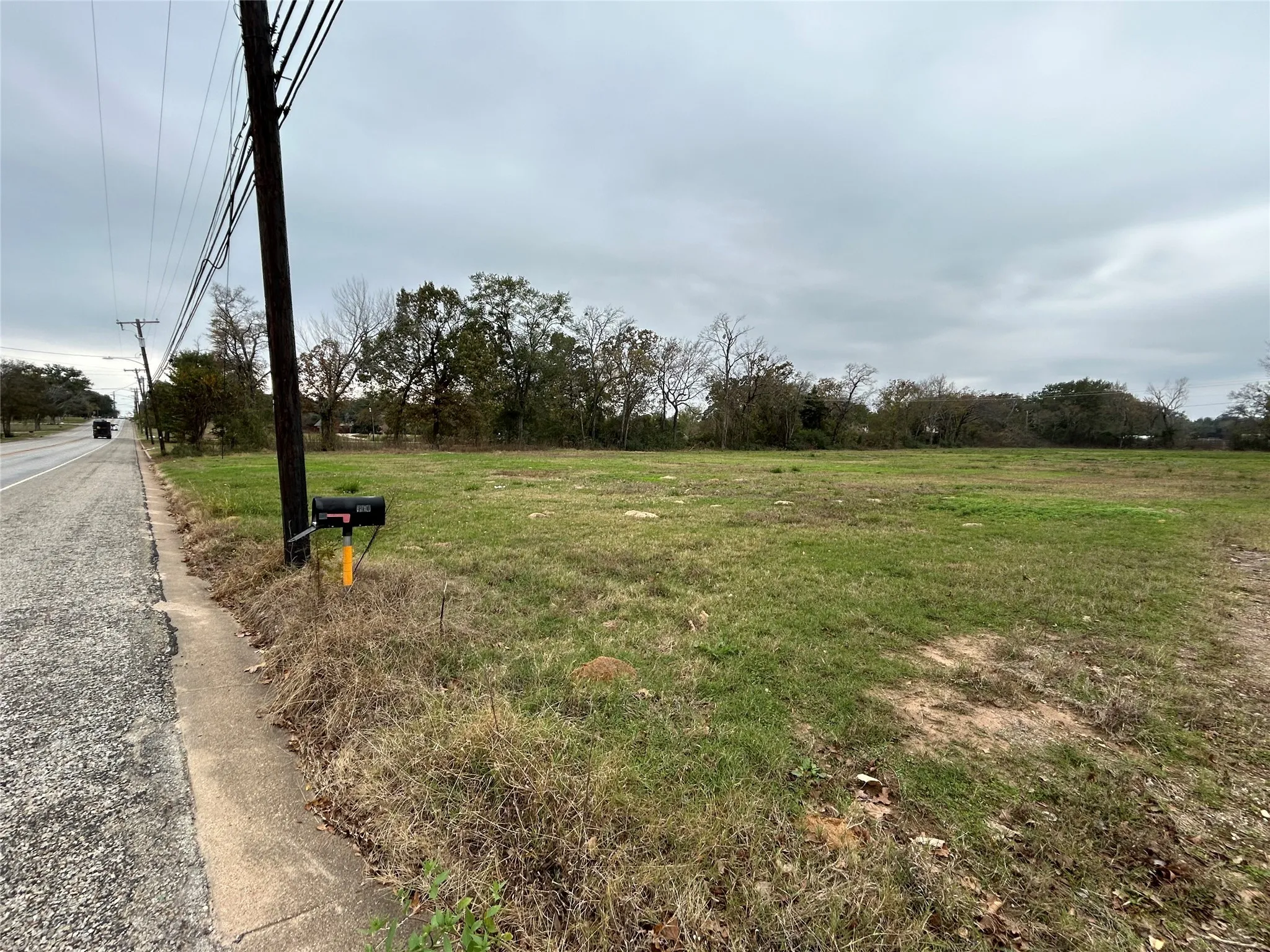 View of street with a rural view