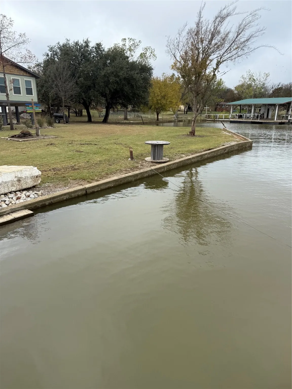 from dock looking nw