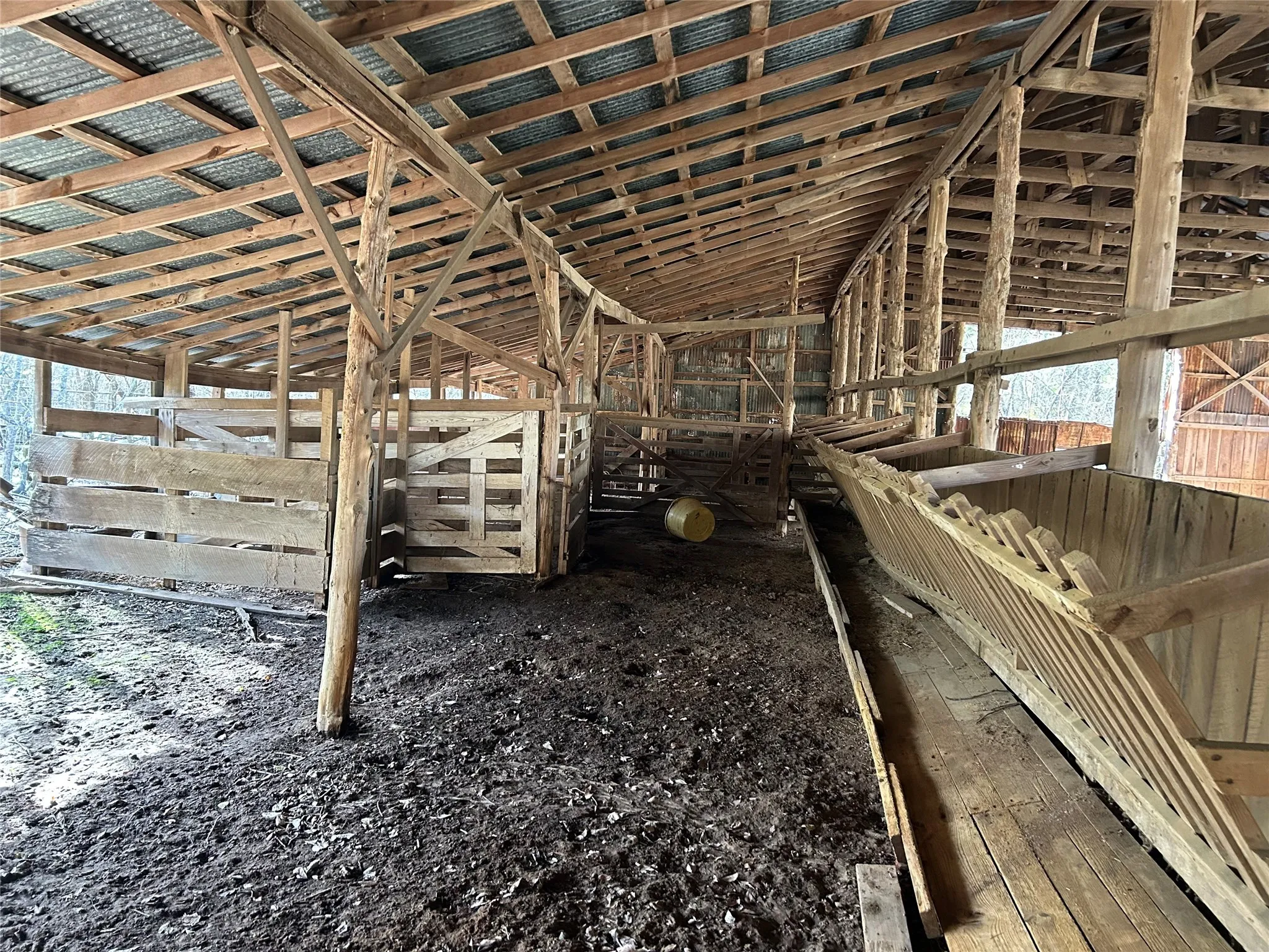 View of stable