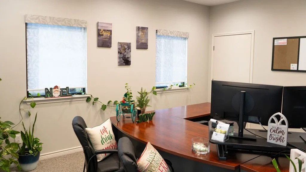 First of three office spaces.