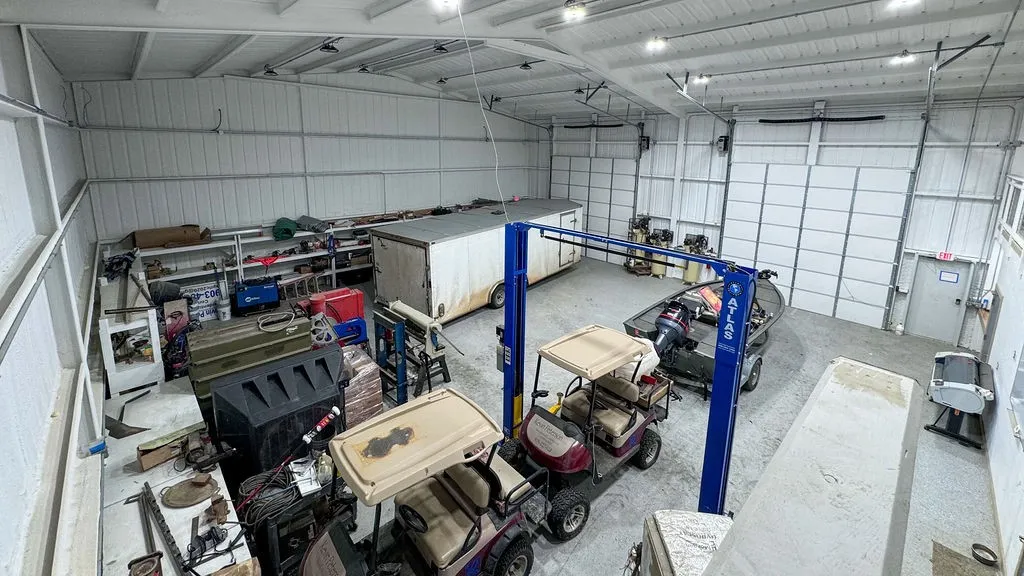 Two 14x14 ft electric roll up doors