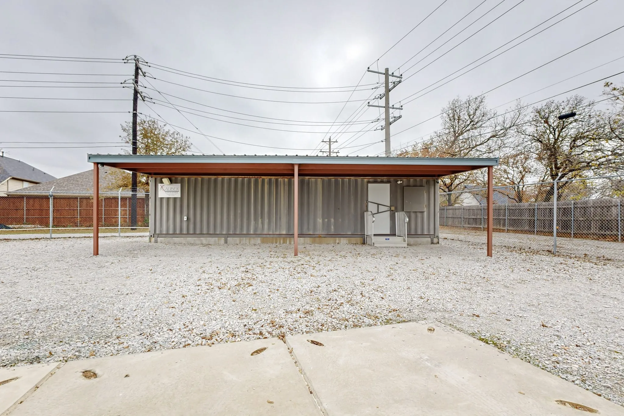 View of outdoor structure