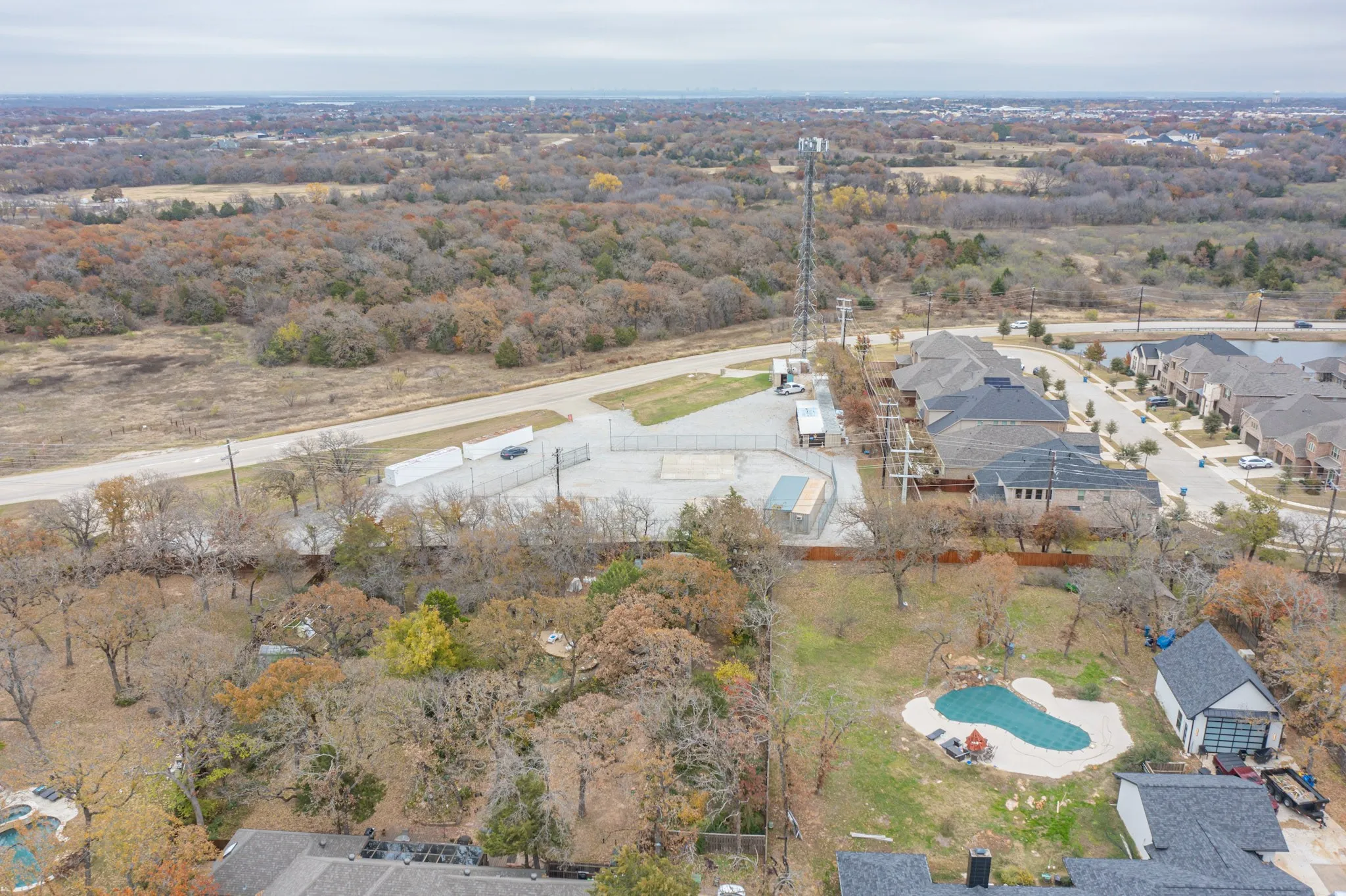 Drone / aerial view