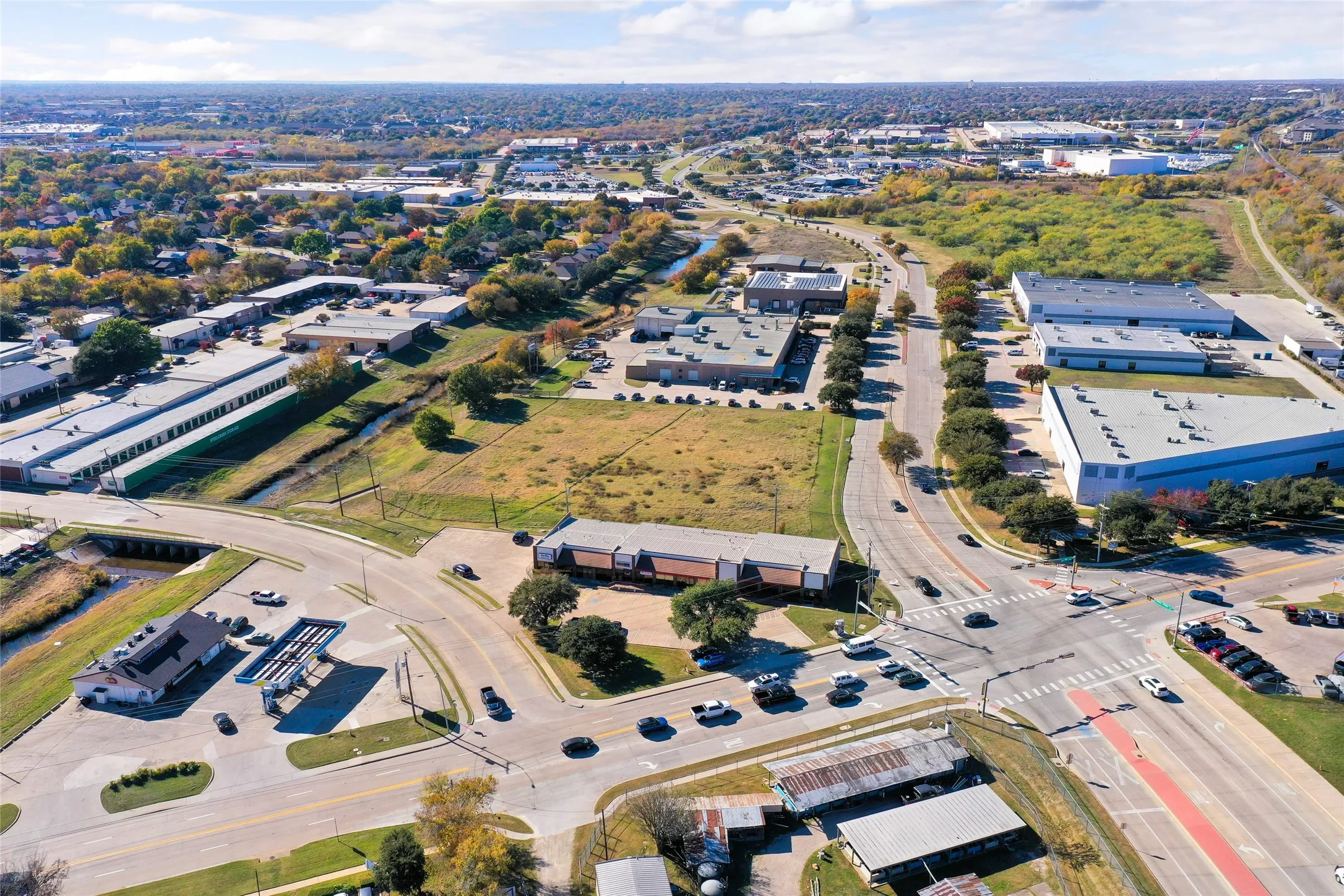 Drone / aerial view