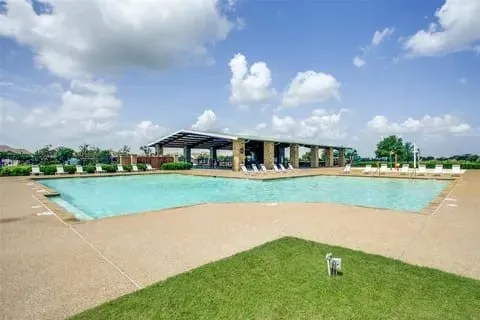 View of pool