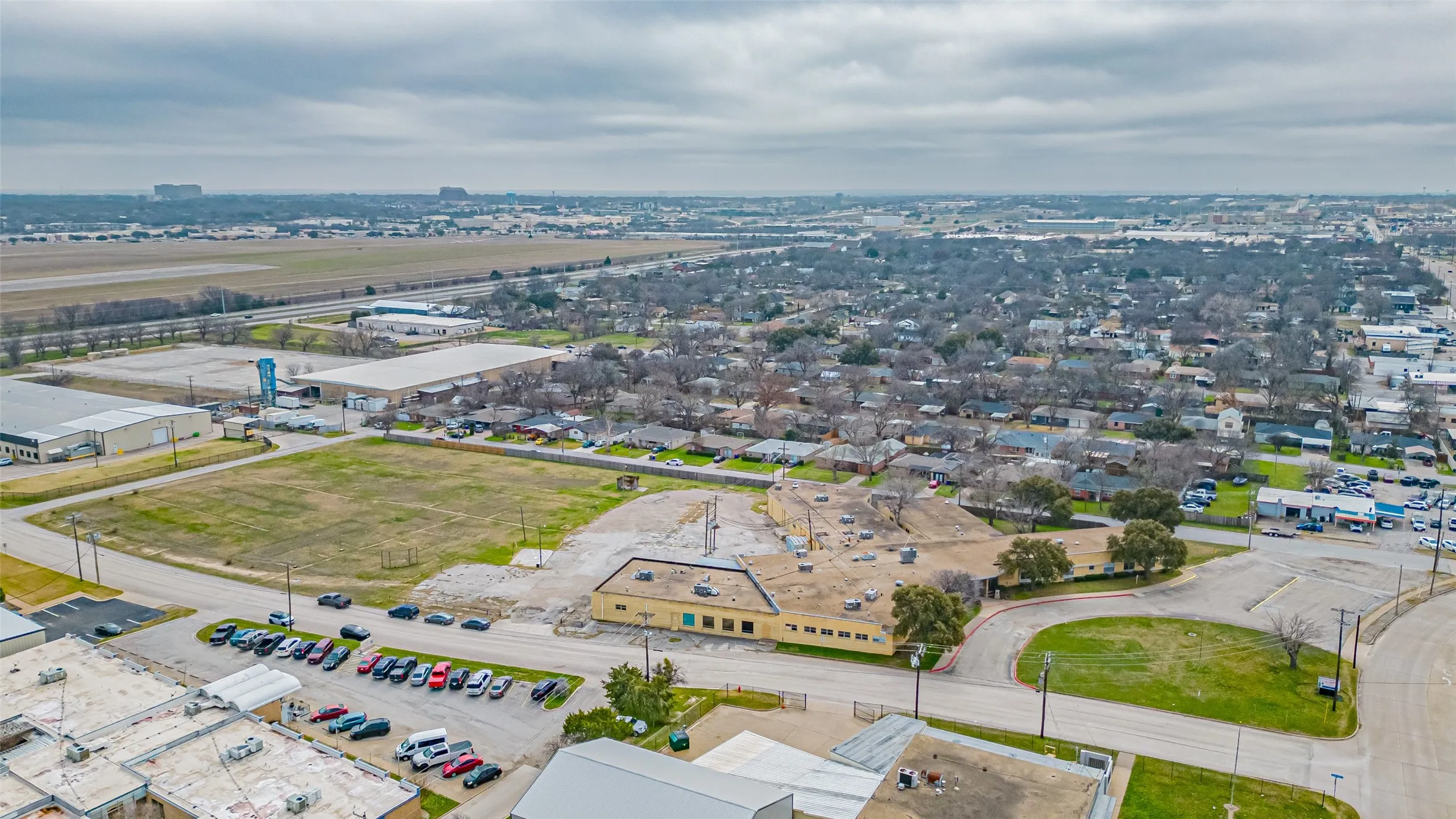 Drone / aerial view