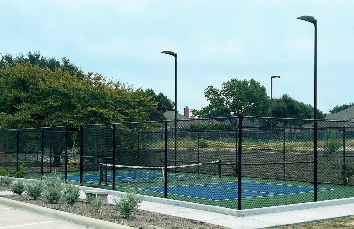 View of sport court