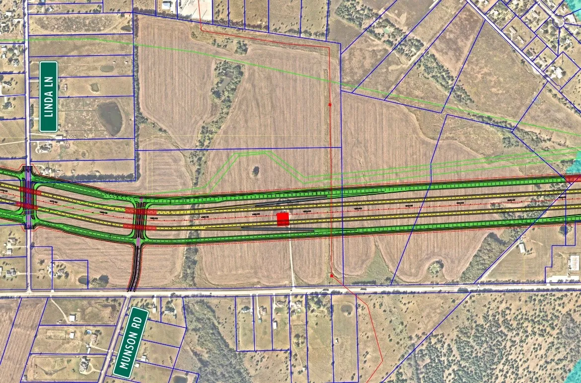 Outloop proposed alignment.Not yet finalized
