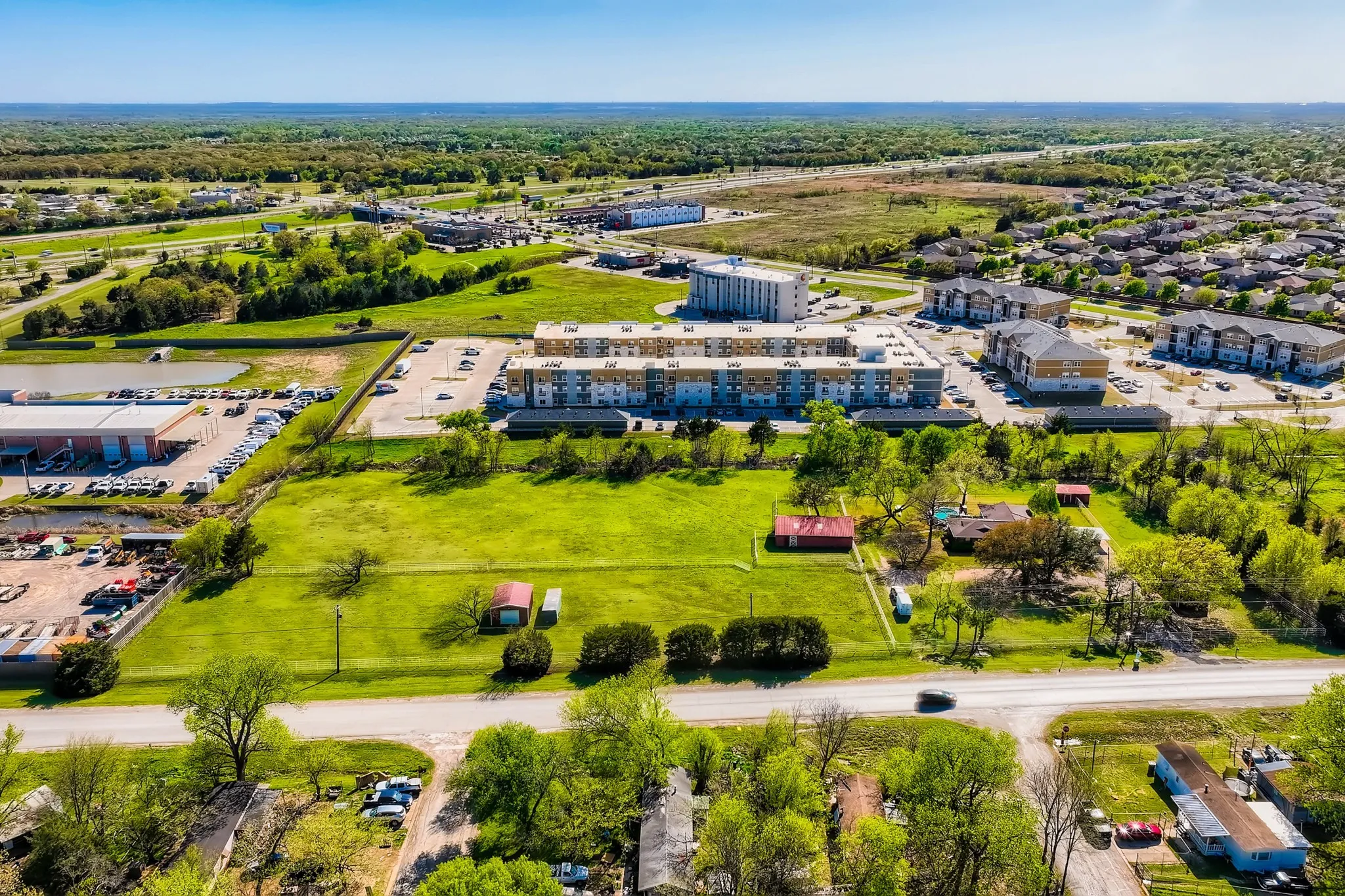 Drone / aerial view
