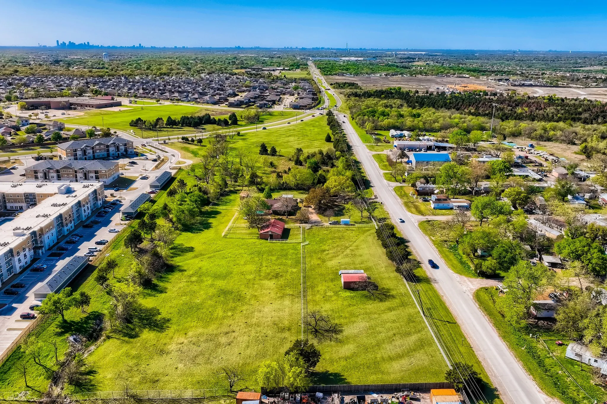 Drone / aerial view