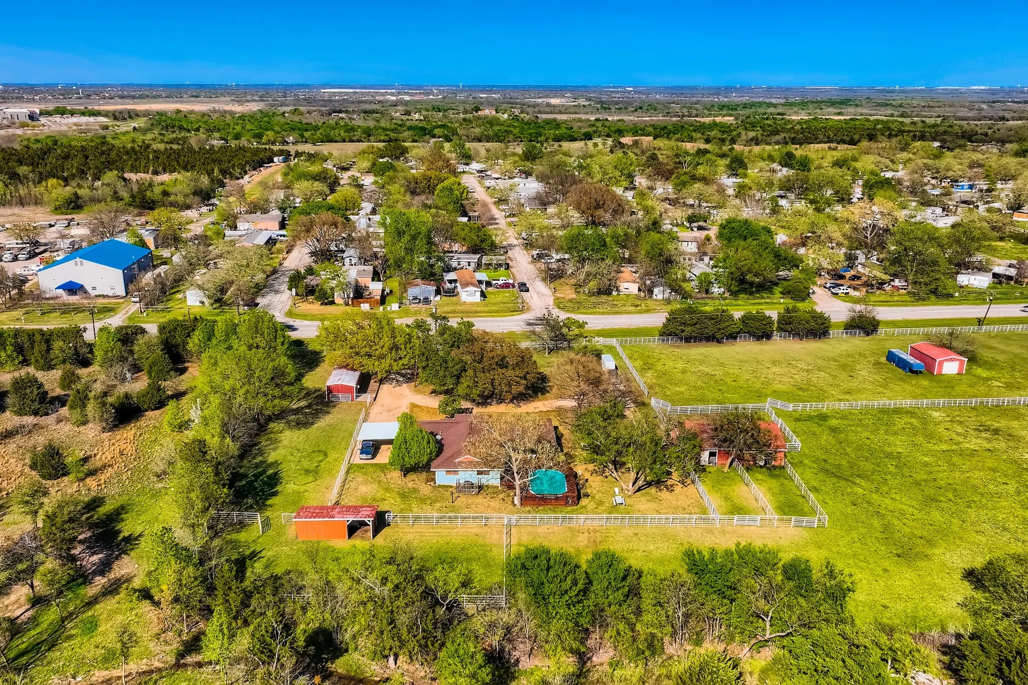 Drone / aerial view