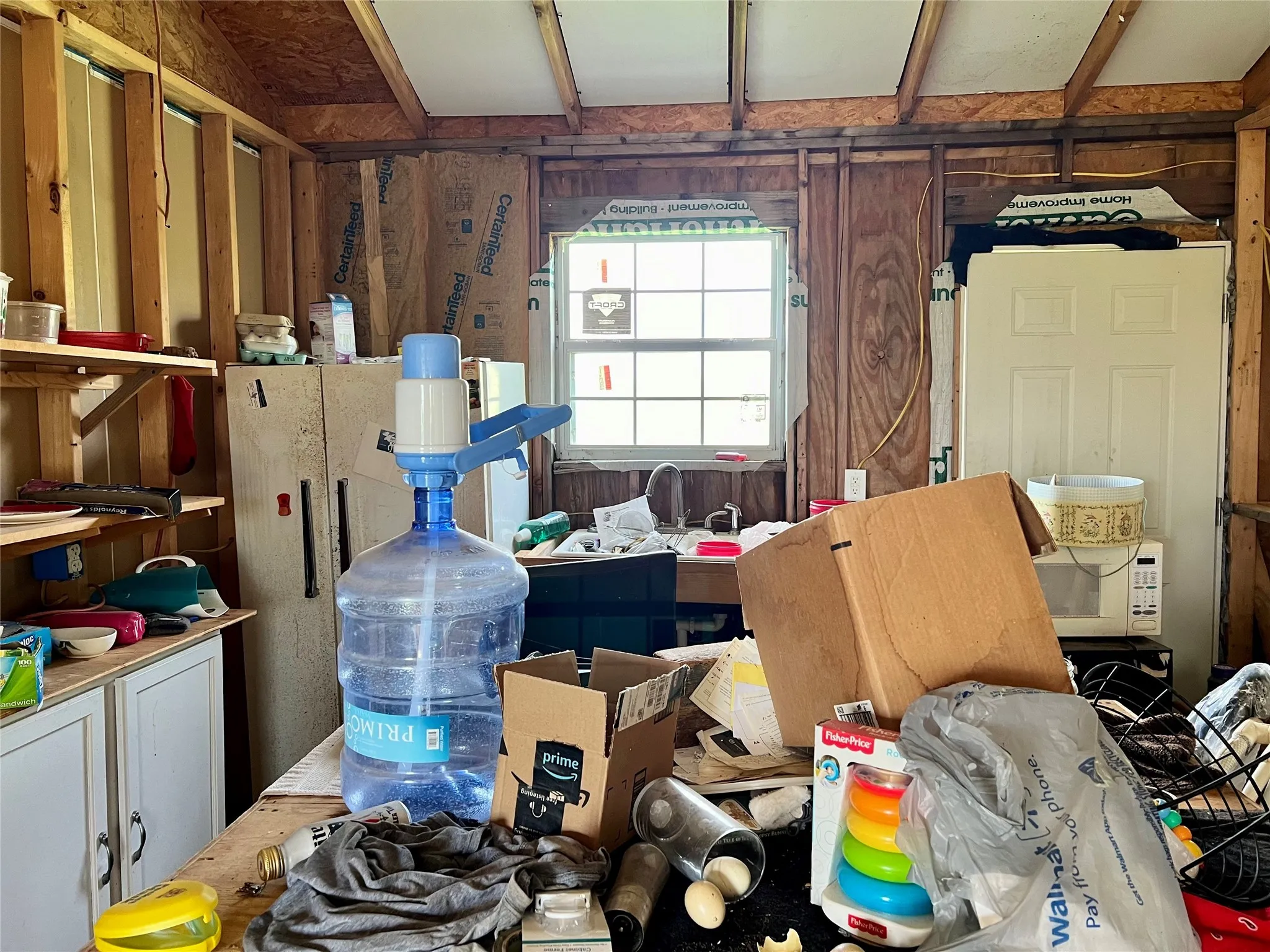 View of storage area