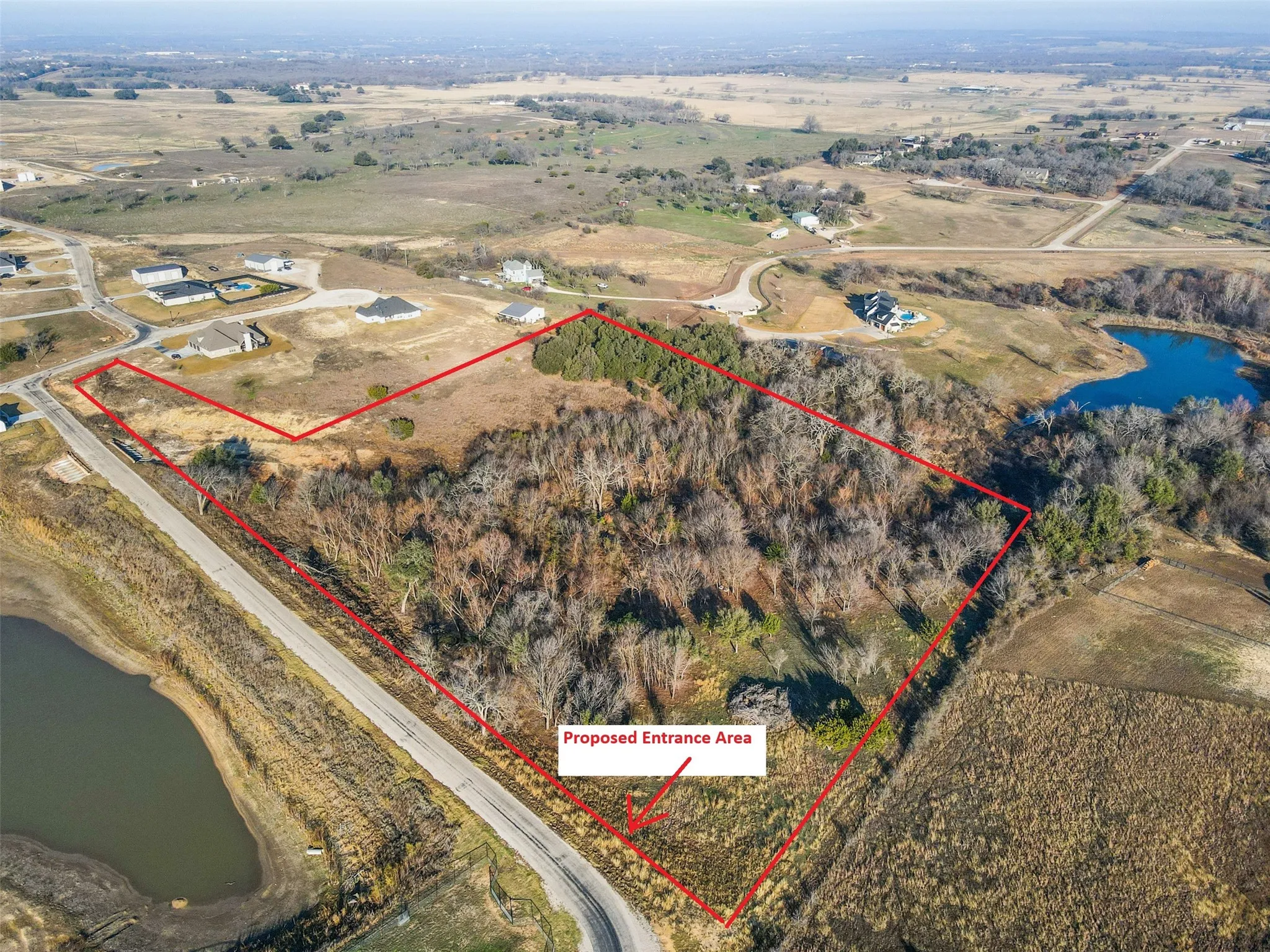 Welcome to your dream land, 11.875 Acres, just 10 miles northwest of Weatherford, Texas! All red lines are approximate boundary lines.