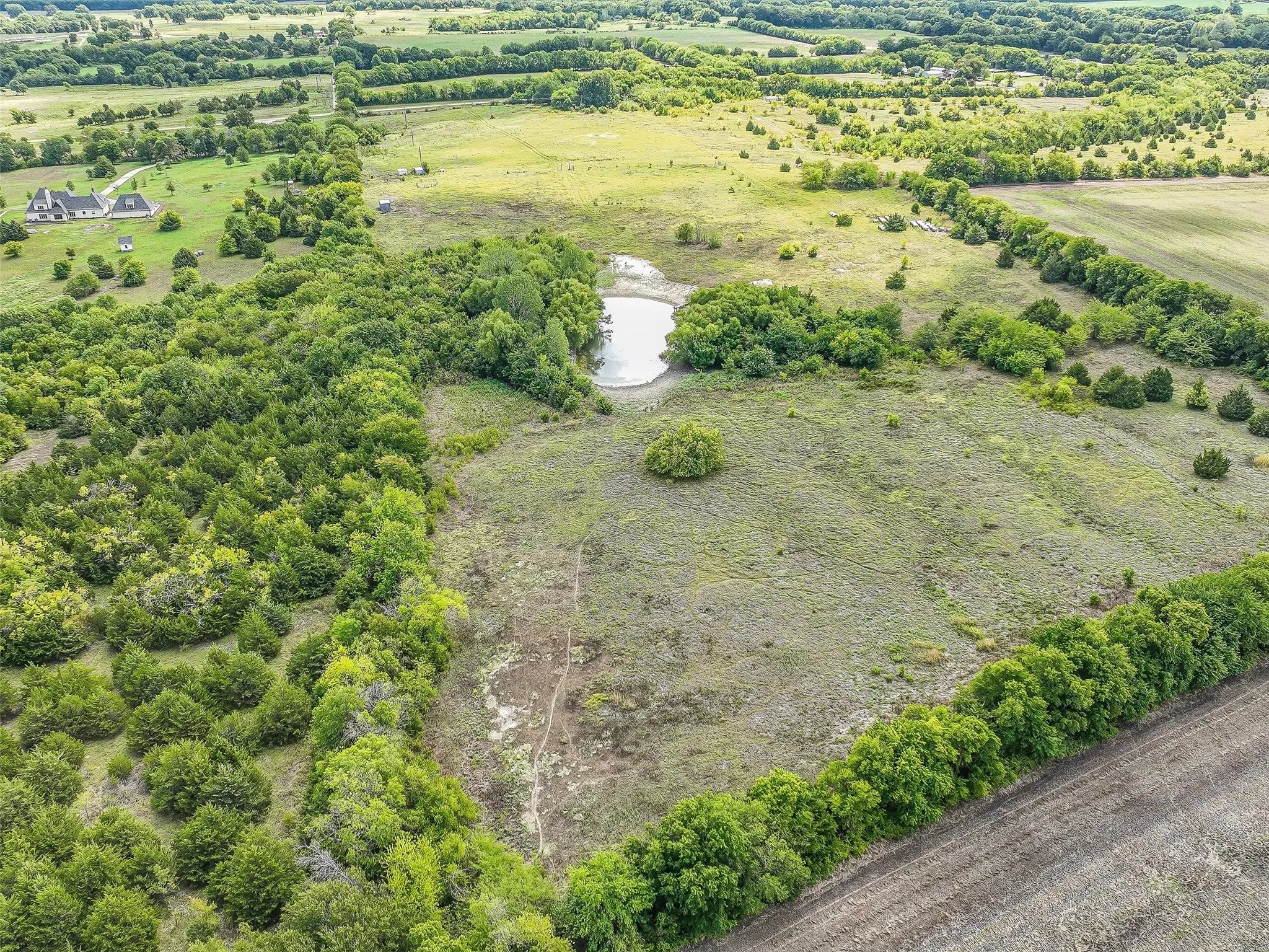 Aerial view towards FM 2729