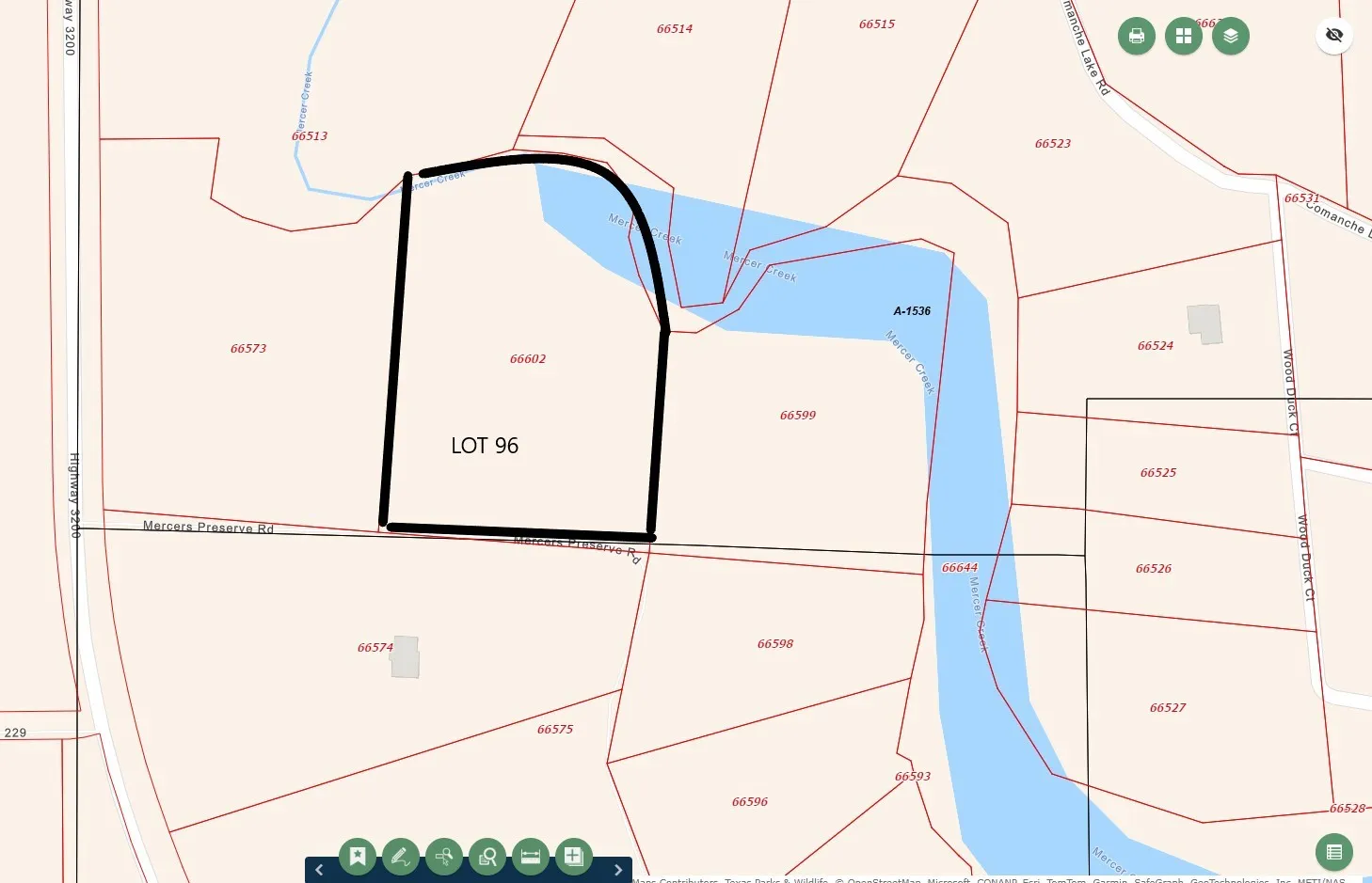 Map location
