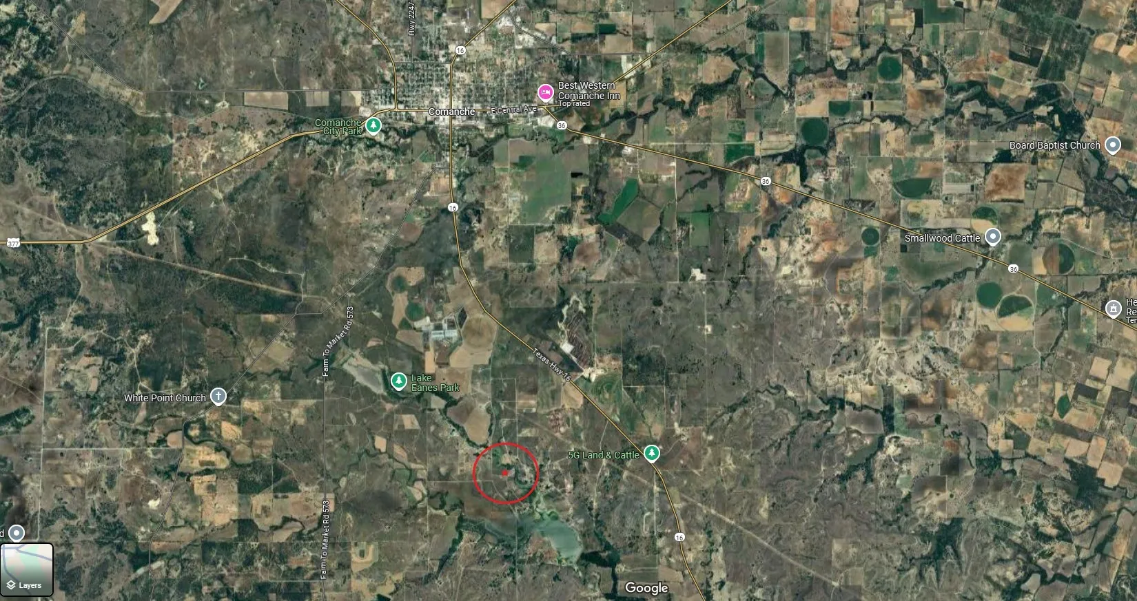 Map location