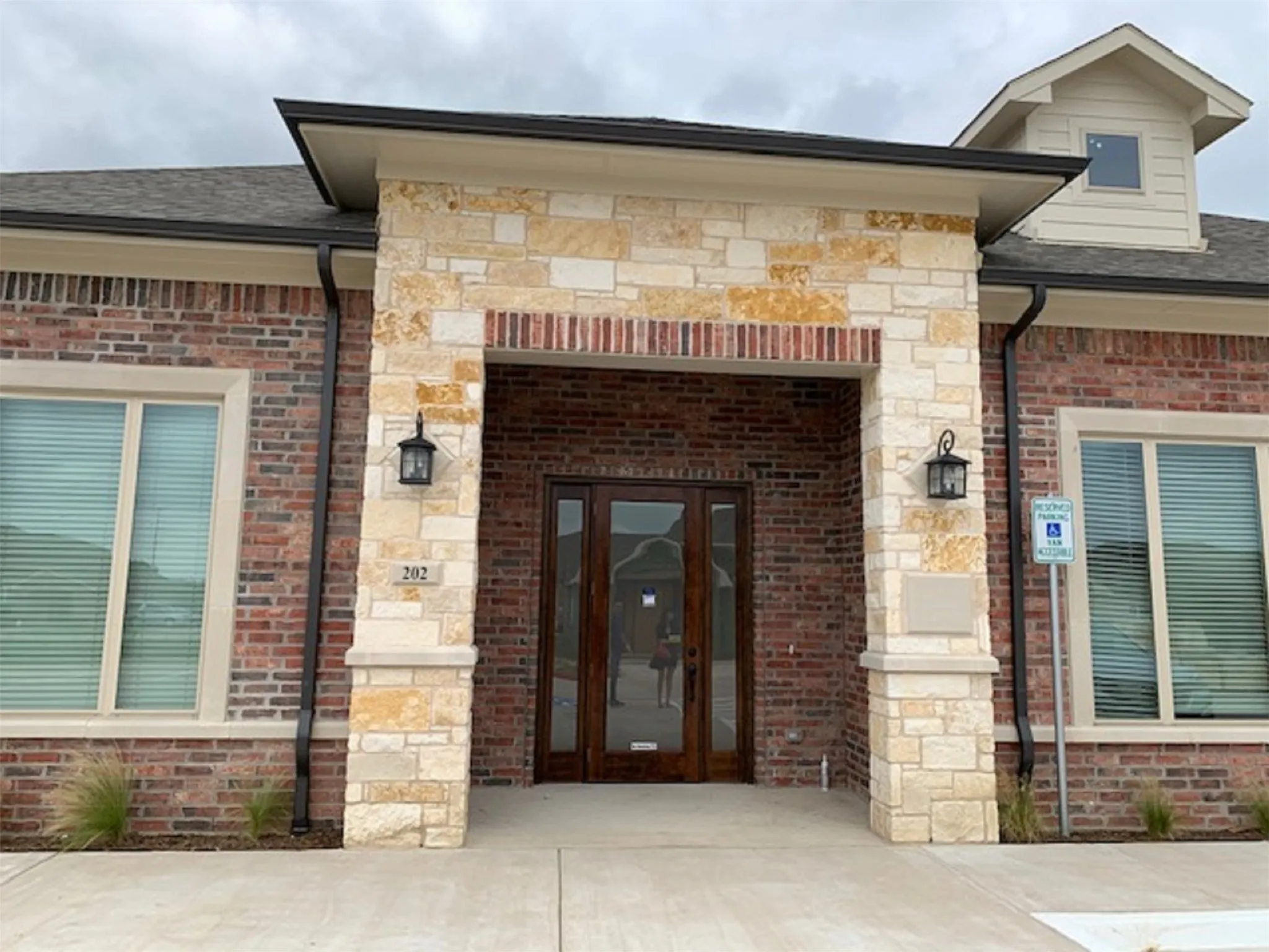 View of exterior entry