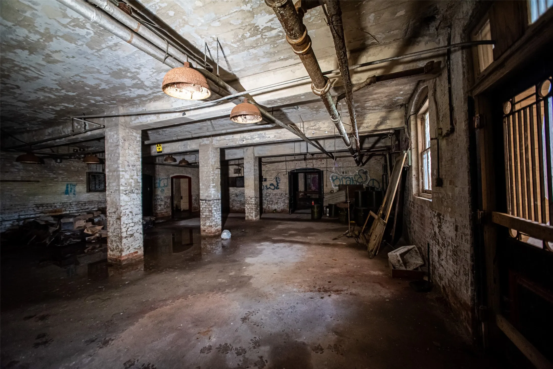 View of basement