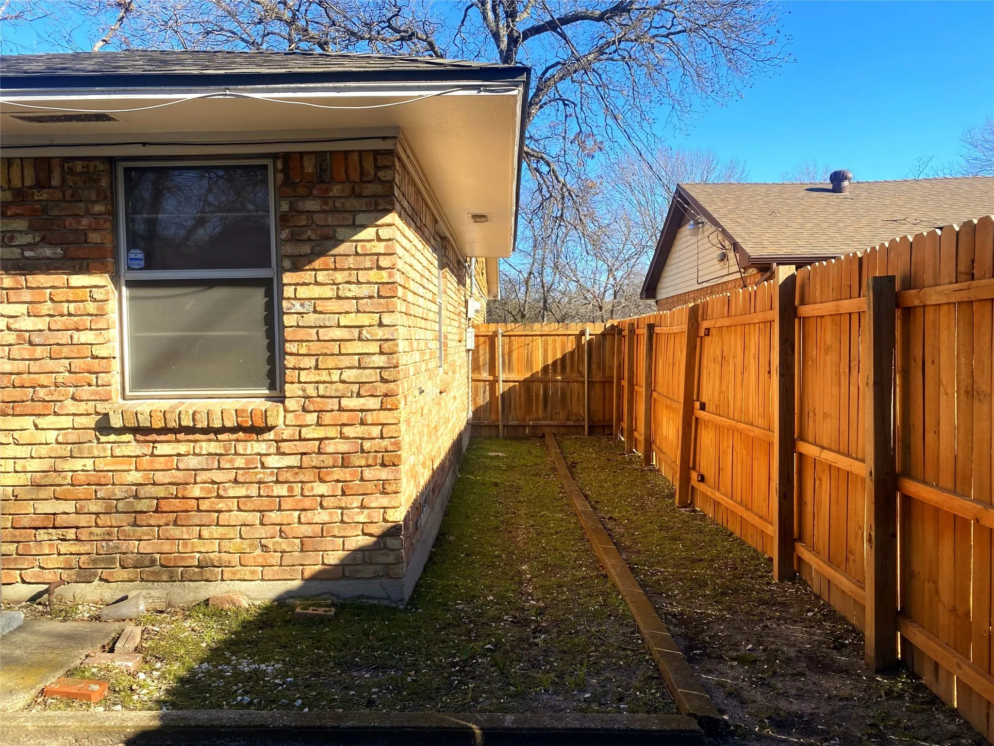 View of side of home