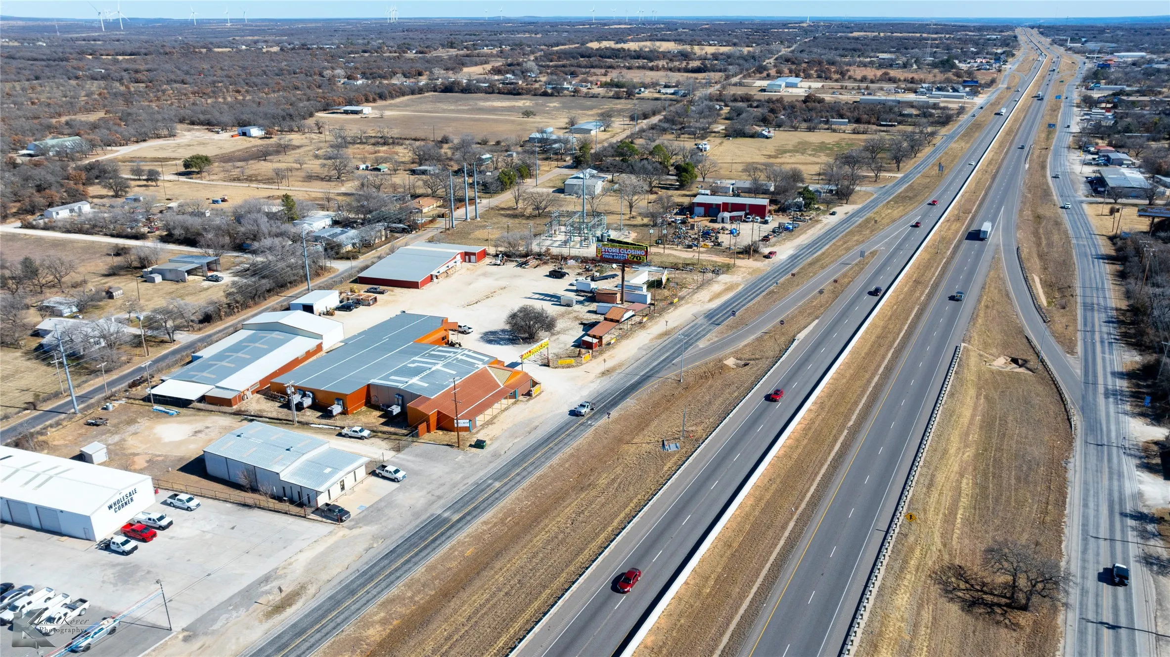 Drone / aerial view