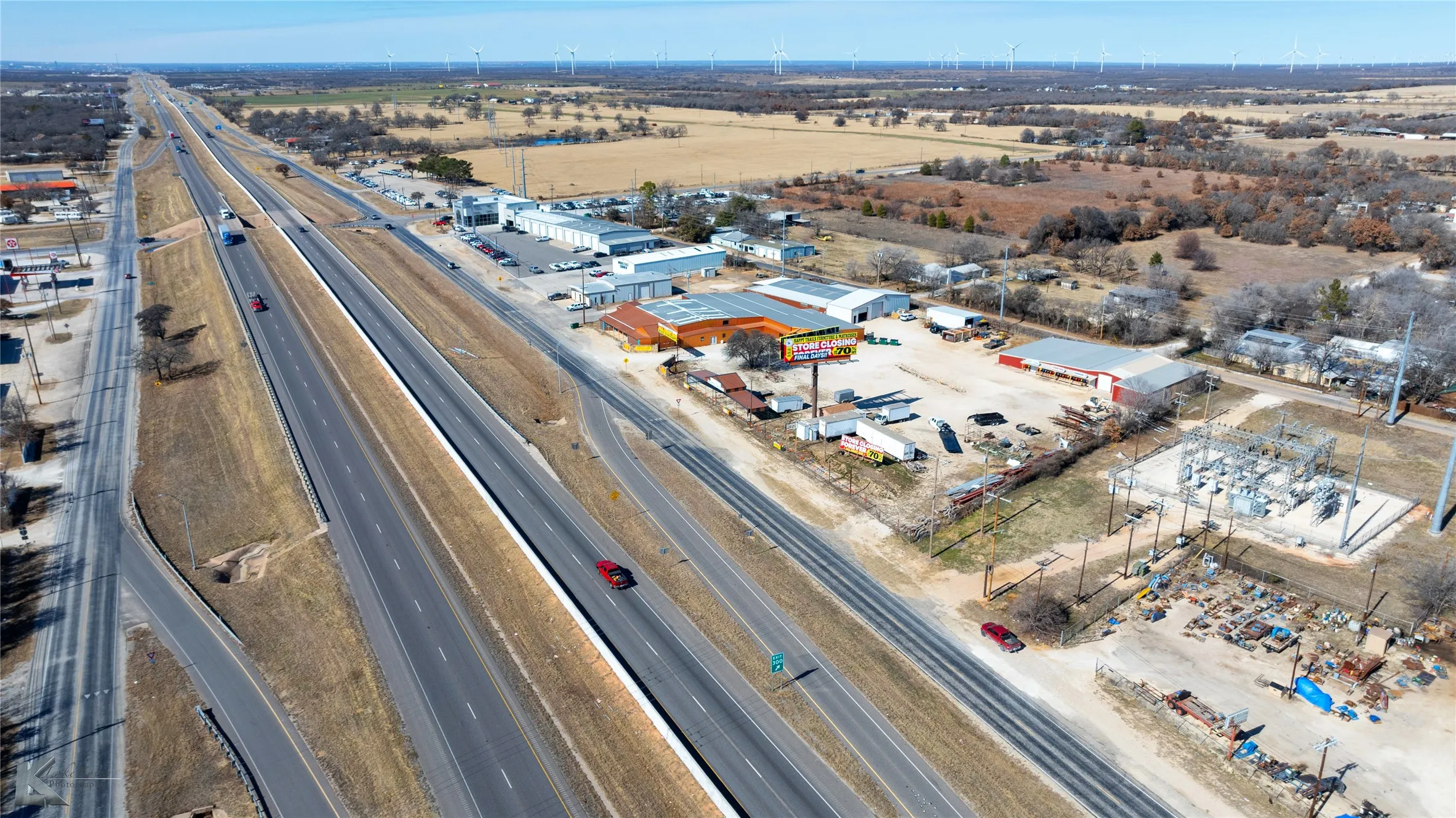 Drone / aerial view