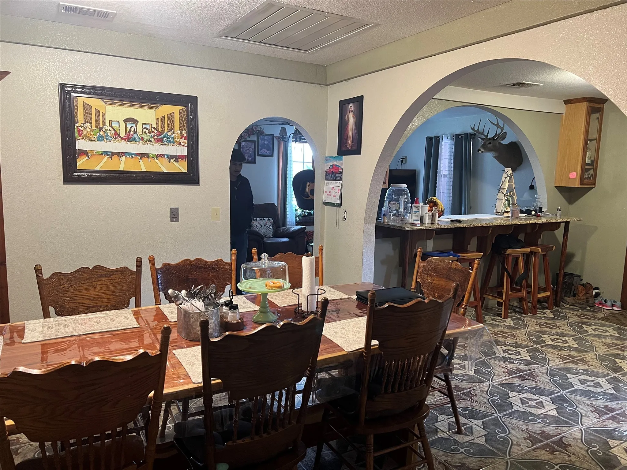 View of dining area