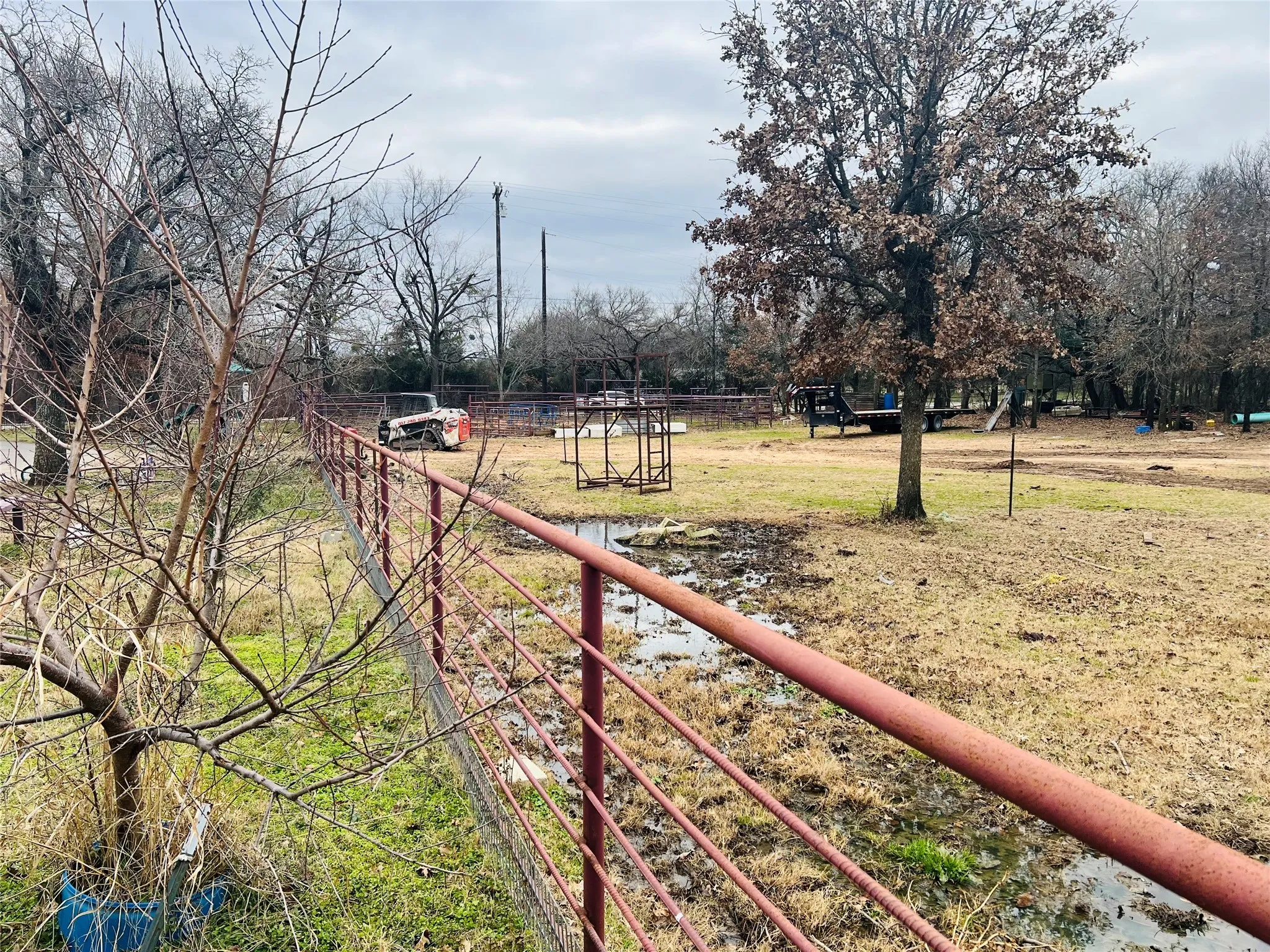 View of yard featuring a rural view