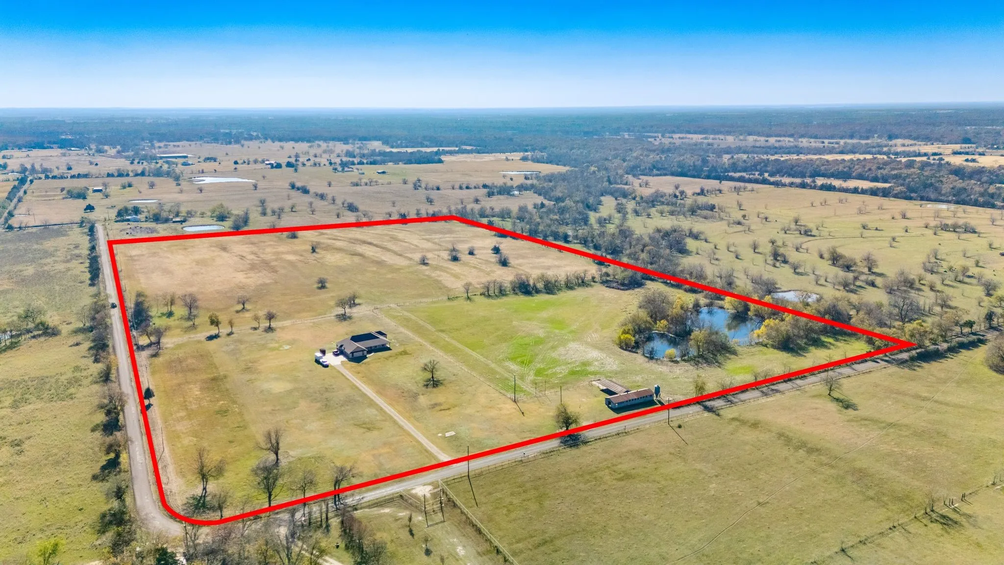 Farm For Sale in Hopkins County , Lot 4 County Road 3566, Dike, Texas 75437, 4 Bedroom, 3 Bathroom, 2 Garage spaces, 3,086 Sqft, built in 2005, Preowned, mls#20829092, Real Estate Agent in Dike, Homes For Sale in Hopkins county, Homes For Sale in Dike, Realtor in Dike Texas, Real Estate Brokerage Independent Realty Texas, Luminita Cordes Realtor